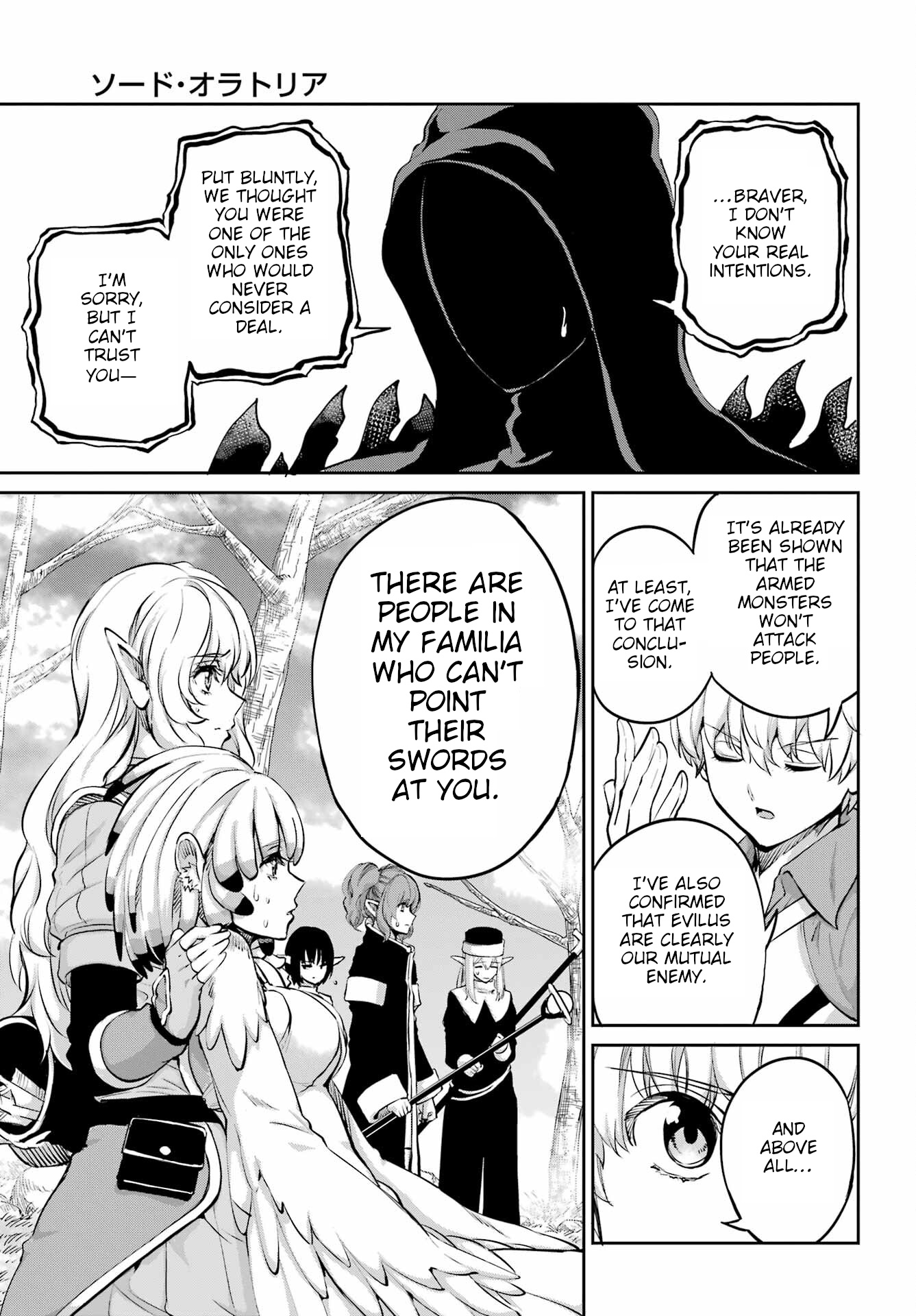 Dungeon Ni Deai O Motomeru No Wa Machigatte Iru Darou Ka Gaiden - Sword Oratoria - Chapter 96: Reconciliation