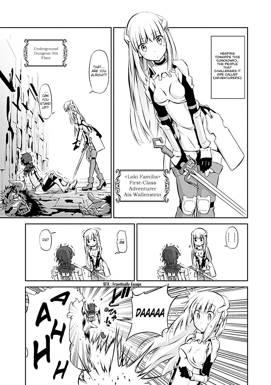 Dungeon Ni Deai O Motomeru No Wa Machigatte Iru Darou Ka Gaiden - Sword Oratoria - Chapter 1