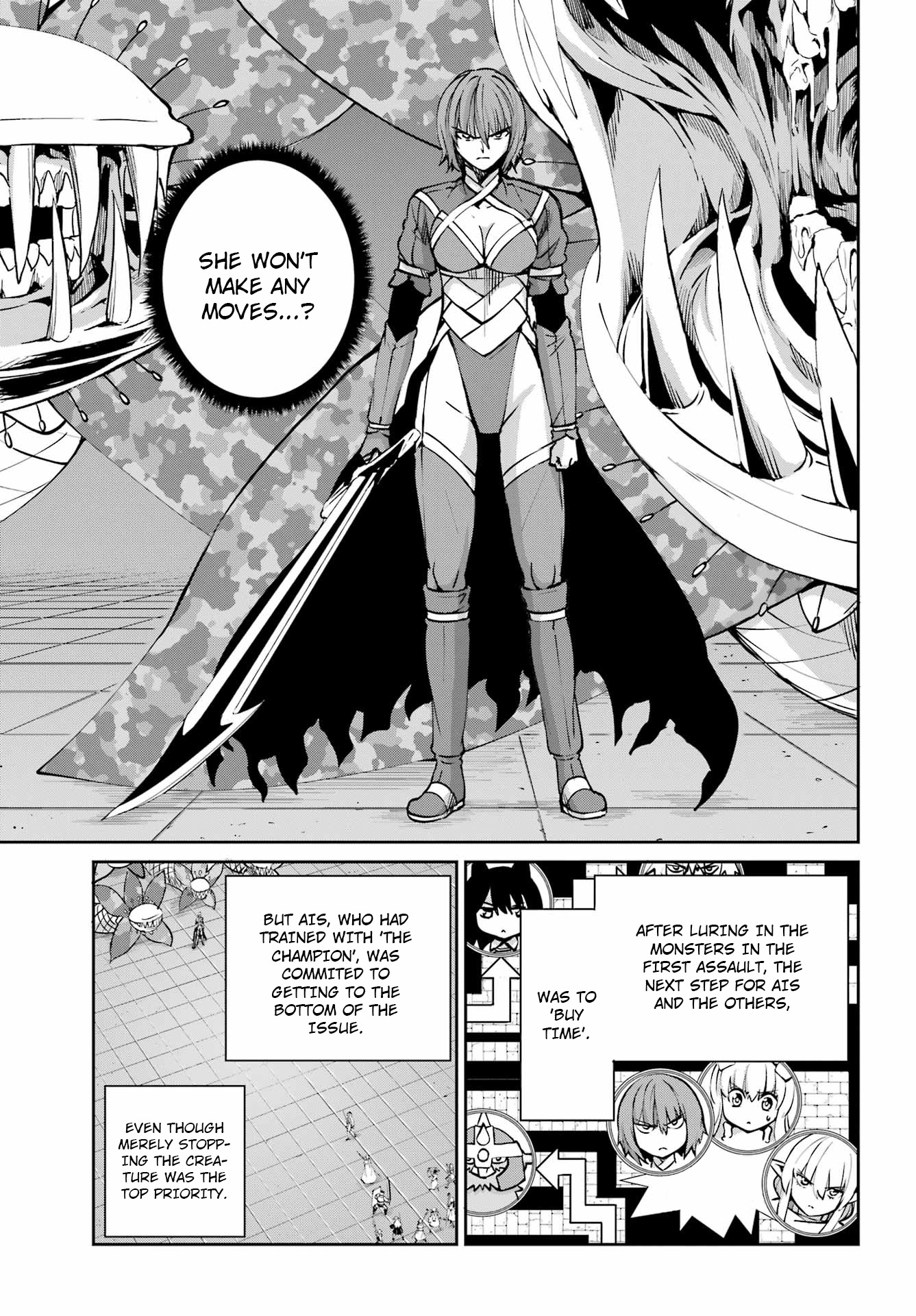 Dungeon Ni Deai O Motomeru No Wa Machigatte Iru Darou Ka Gaiden - Sword Oratoria - Chapter 105: Airmid Teasanare