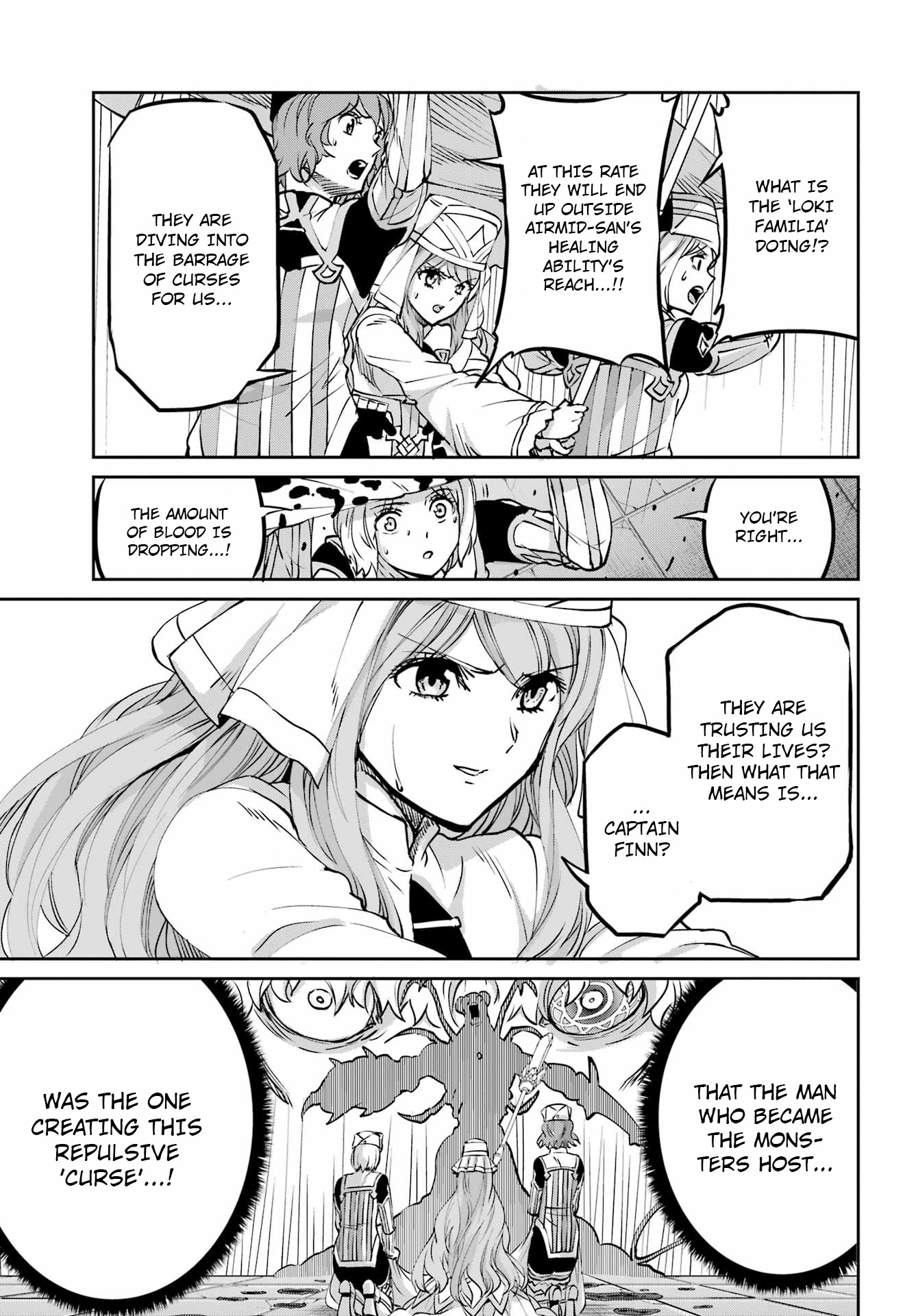 Dungeon Ni Deai O Motomeru No Wa Machigatte Iru Darou Ka Gaiden - Sword Oratoria - Chapter 105: Airmid Teasanare