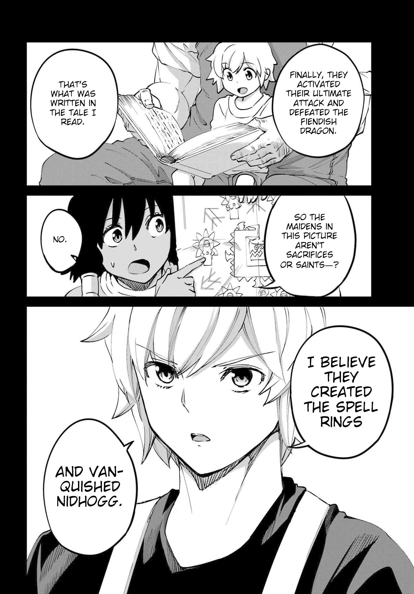 Dungeon Ni Deai O Motomeru No Wa Machigatte Iru Darou Ka Gaiden - Sword Oratoria - Chapter 114: Whispering