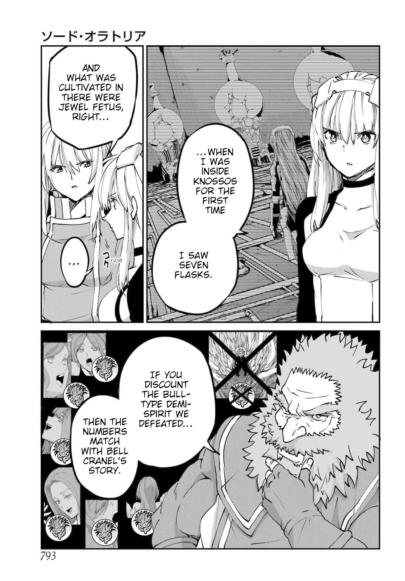 Dungeon Ni Deai O Motomeru No Wa Machigatte Iru Darou Ka Gaiden - Sword Oratoria - Chapter 114: Whispering