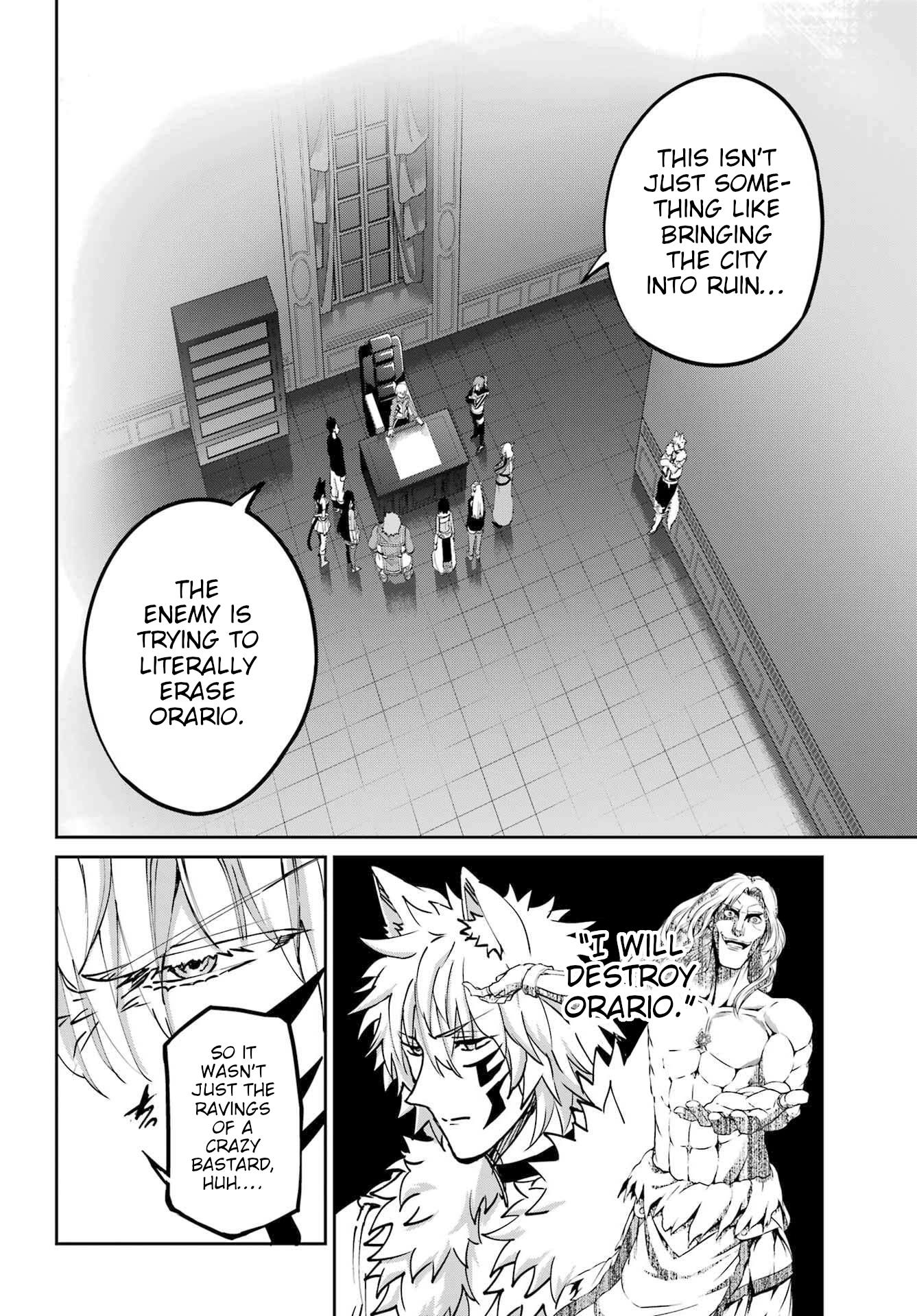 Dungeon Ni Deai O Motomeru No Wa Machigatte Iru Darou Ka Gaiden - Sword Oratoria - Chapter 114: Whispering