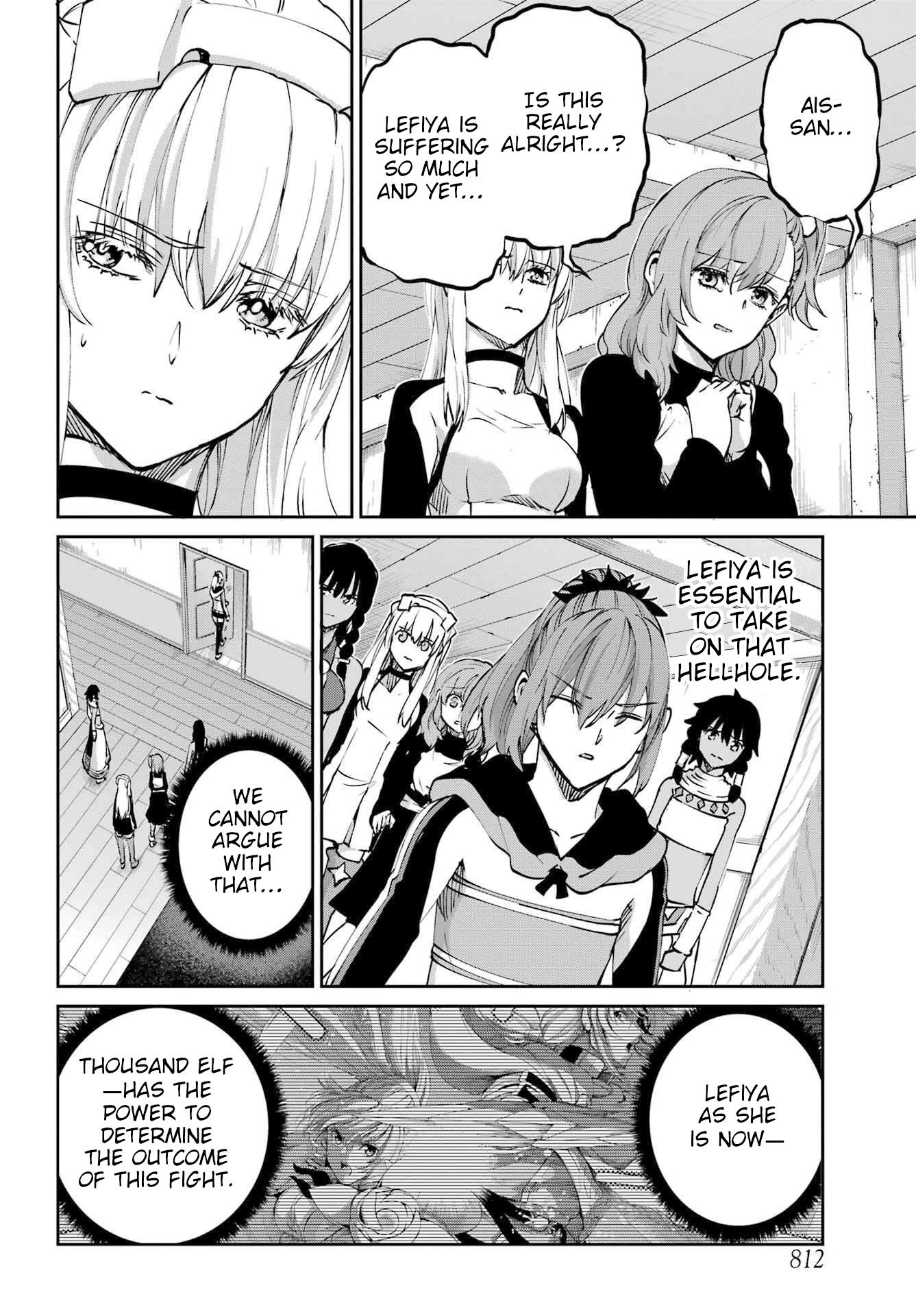 Dungeon Ni Deai O Motomeru No Wa Machigatte Iru Darou Ka Gaiden - Sword Oratoria - Chapter 114: Whispering