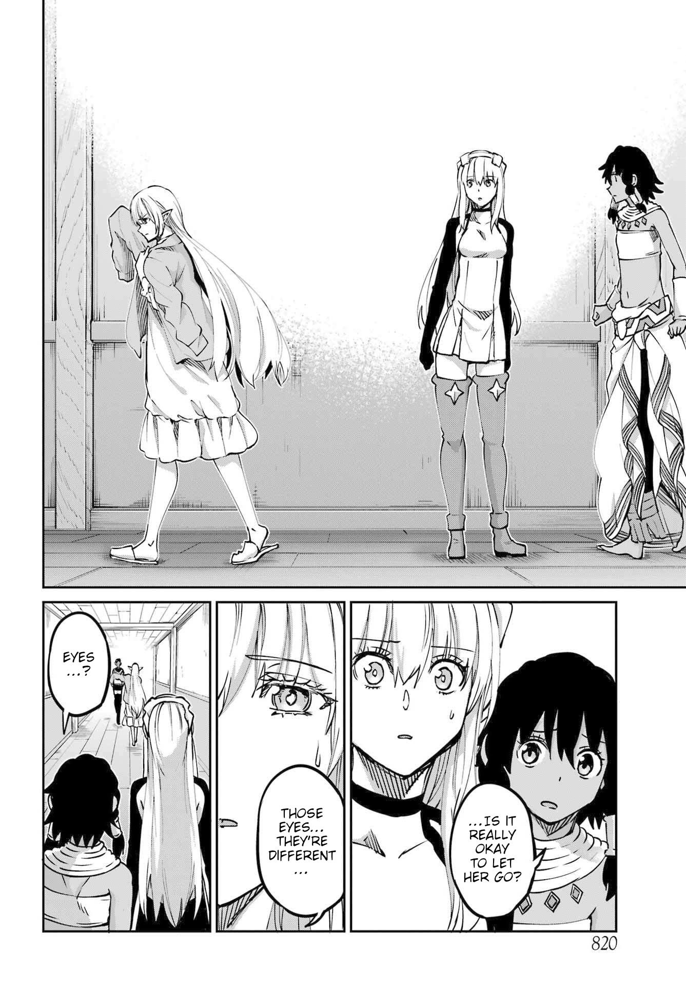 Dungeon Ni Deai O Motomeru No Wa Machigatte Iru Darou Ka Gaiden - Sword Oratoria - Chapter 114: Whispering