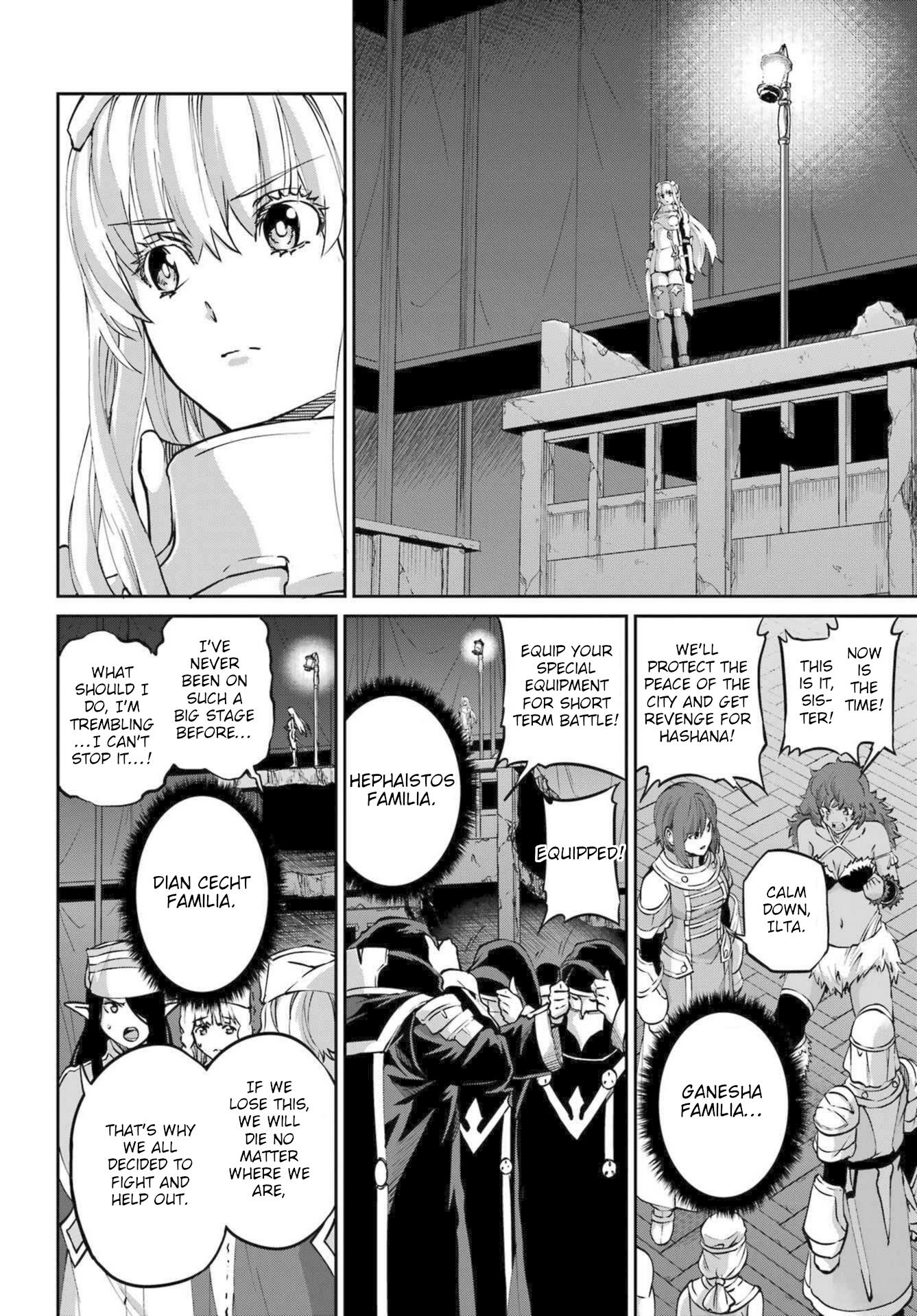 Dungeon Ni Deai O Motomeru No Wa Machigatte Iru Darou Ka Gaiden - Sword Oratoria - Chapter 116: War Cry