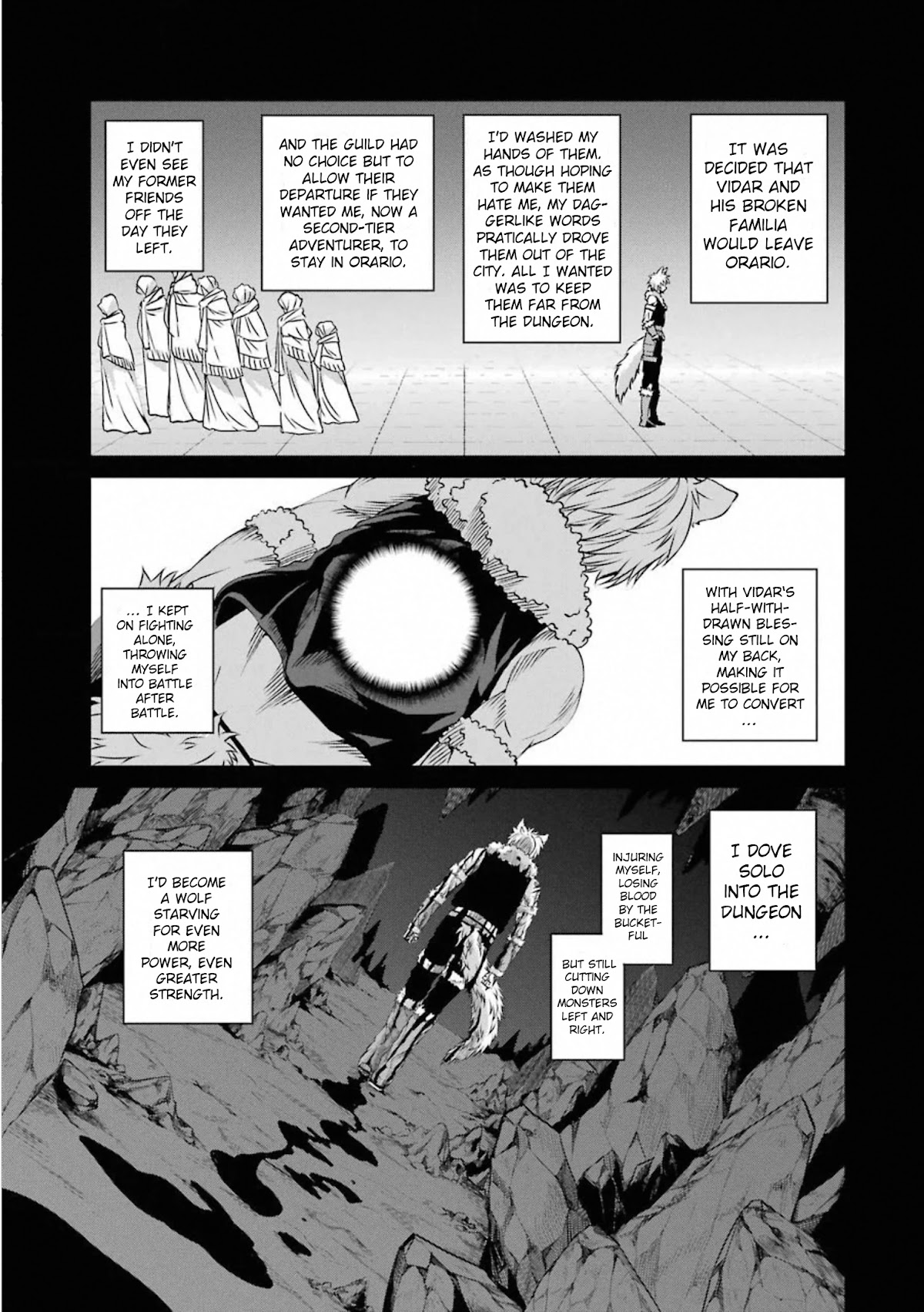 Dungeon Ni Deai O Motomeru No Wa Machigatte Iru Darou Ka Gaiden - Sword Oratoria - Chapter 73: Tears Rain