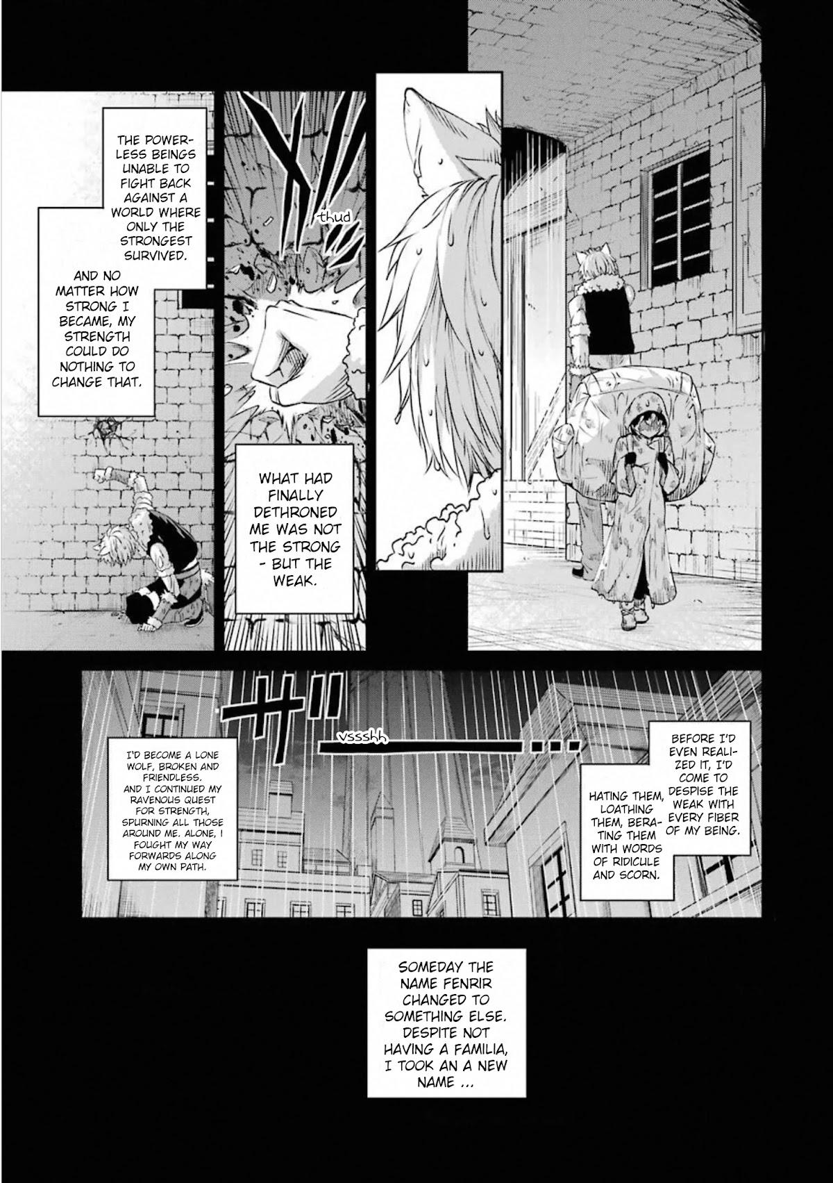 Dungeon Ni Deai O Motomeru No Wa Machigatte Iru Darou Ka Gaiden - Sword Oratoria - Chapter 73: Tears Rain