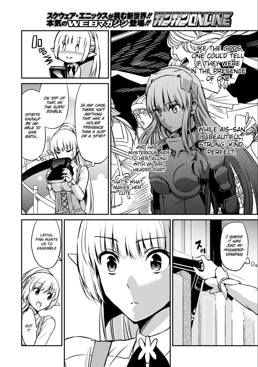 Dungeon Ni Deai O Motomeru No Wa Machigatte Iru Darou Ka Gaiden - Sword Oratoria - Chapter 29 : Homecoming