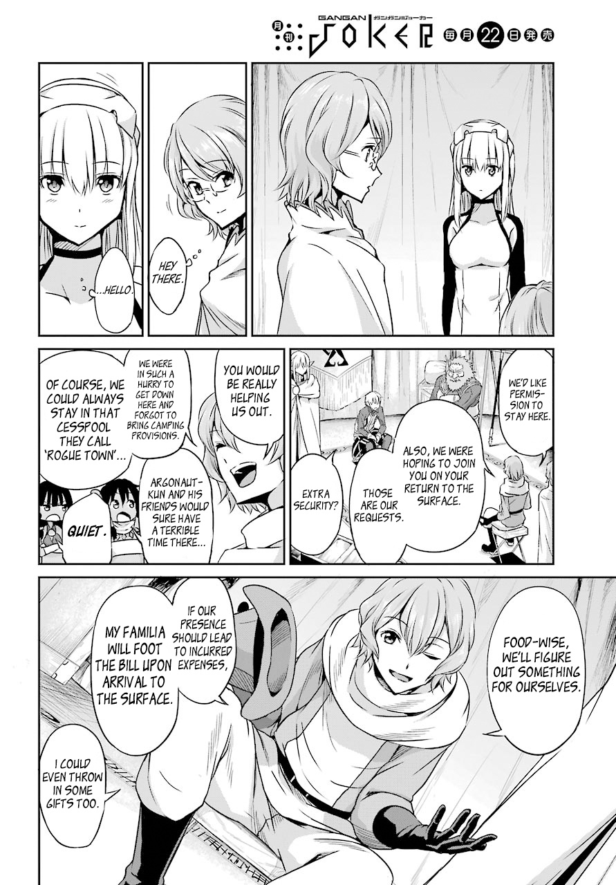 Dungeon Ni Deai O Motomeru No Wa Machigatte Iru Darou Ka Gaiden - Sword Oratoria - Chapter 44: Visitor