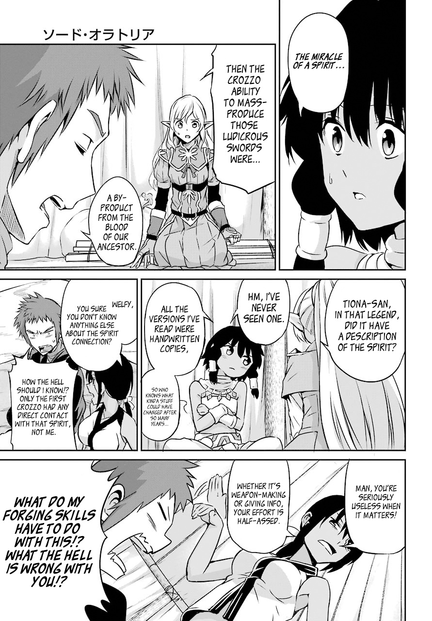 Dungeon Ni Deai O Motomeru No Wa Machigatte Iru Darou Ka Gaiden - Sword Oratoria - Chapter 44: Visitor