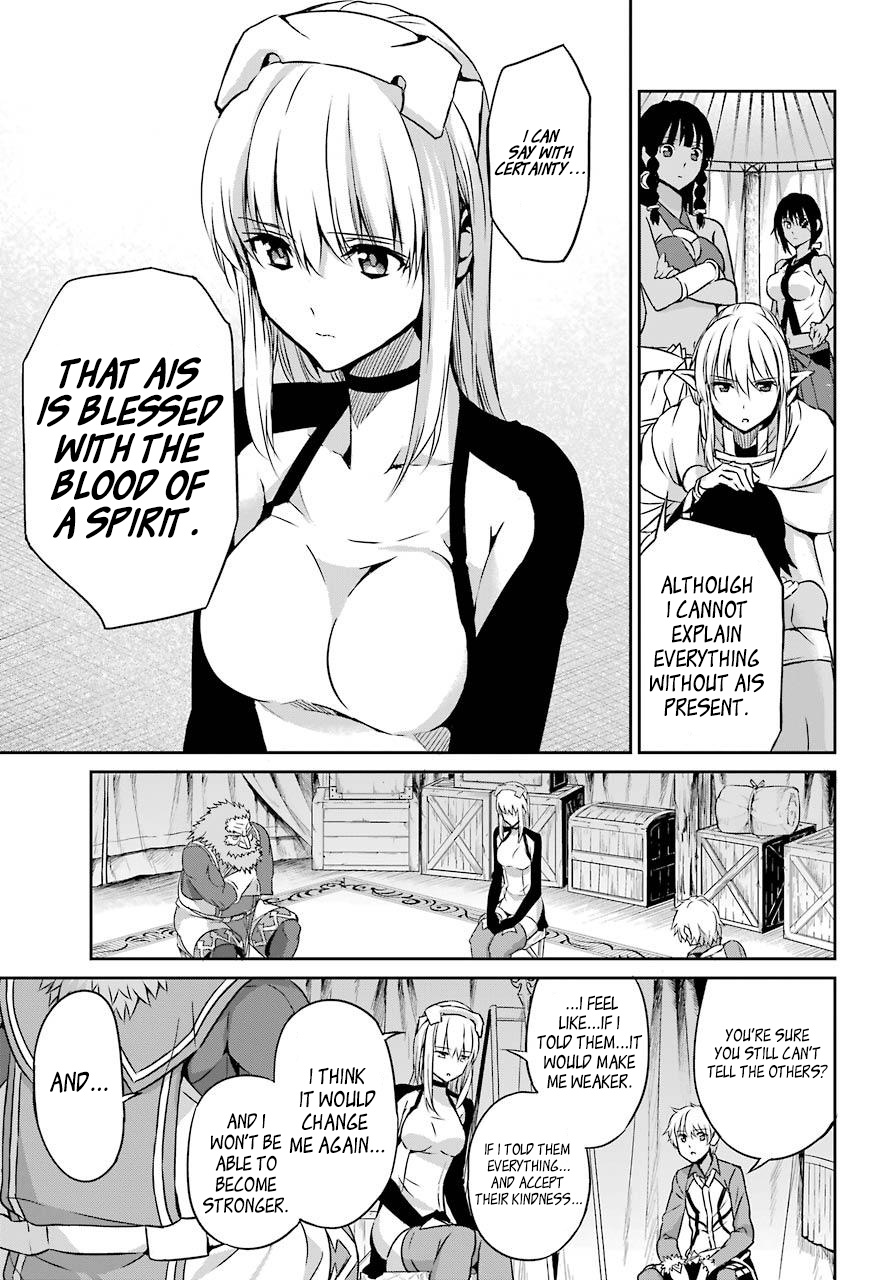 Dungeon Ni Deai O Motomeru No Wa Machigatte Iru Darou Ka Gaiden - Sword Oratoria - Chapter 44: Visitor