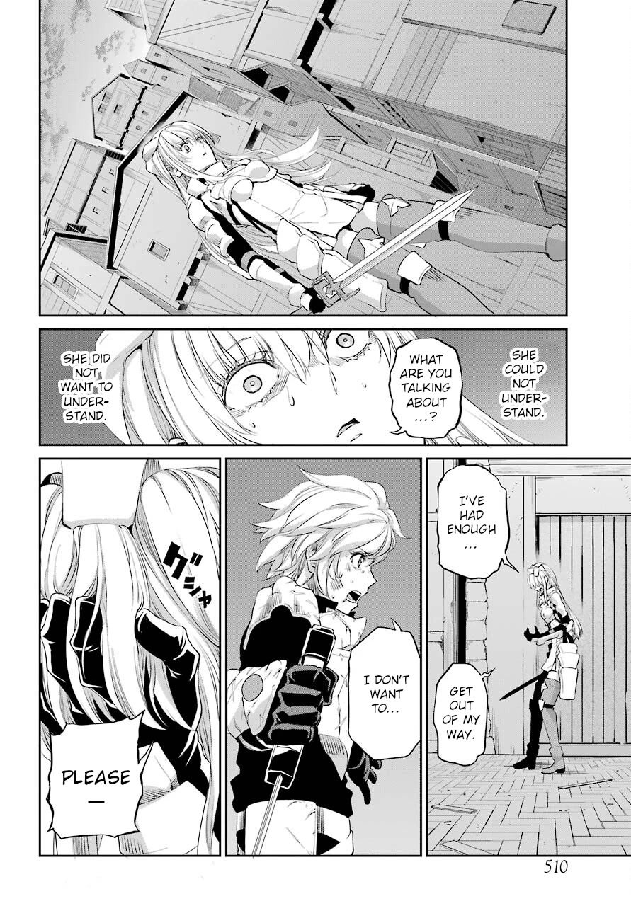 Dungeon Ni Deai O Motomeru No Wa Machigatte Iru Darou Ka Gaiden - Sword Oratoria - Chapter 91: Two Side