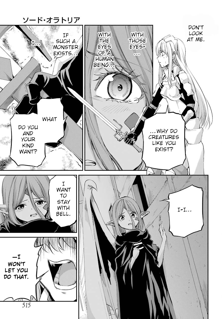 Dungeon Ni Deai O Motomeru No Wa Machigatte Iru Darou Ka Gaiden - Sword Oratoria - Chapter 91: Two Side