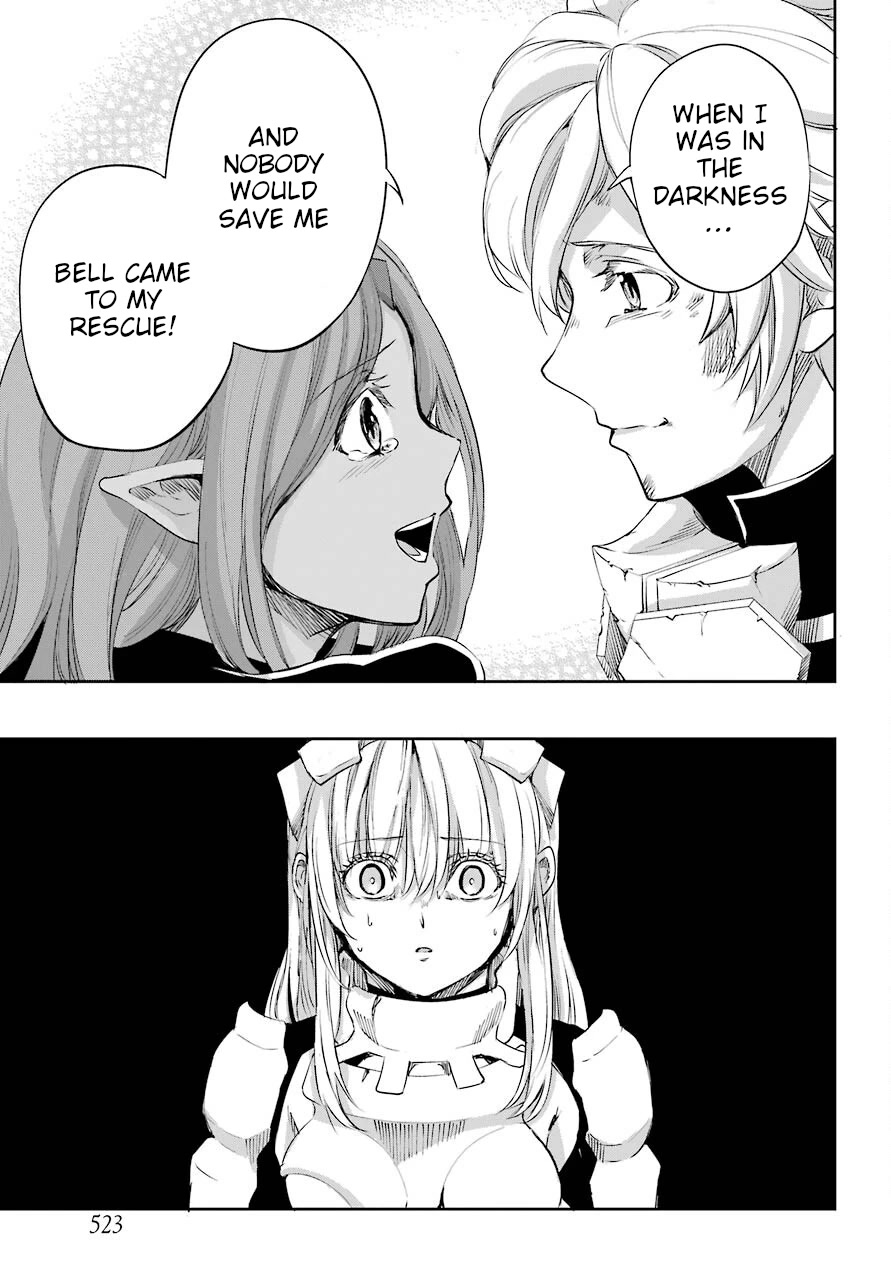 Dungeon Ni Deai O Motomeru No Wa Machigatte Iru Darou Ka Gaiden - Sword Oratoria - Chapter 91: Two Side