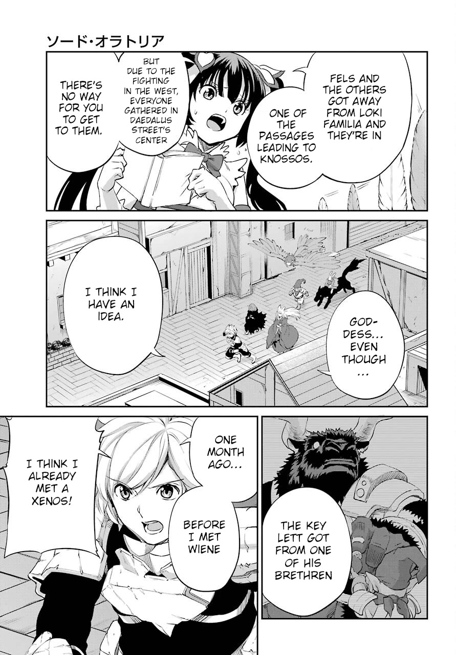 Dungeon Ni Deai O Motomeru No Wa Machigatte Iru Darou Ka Gaiden - Sword Oratoria - Chapter 91: Two Side