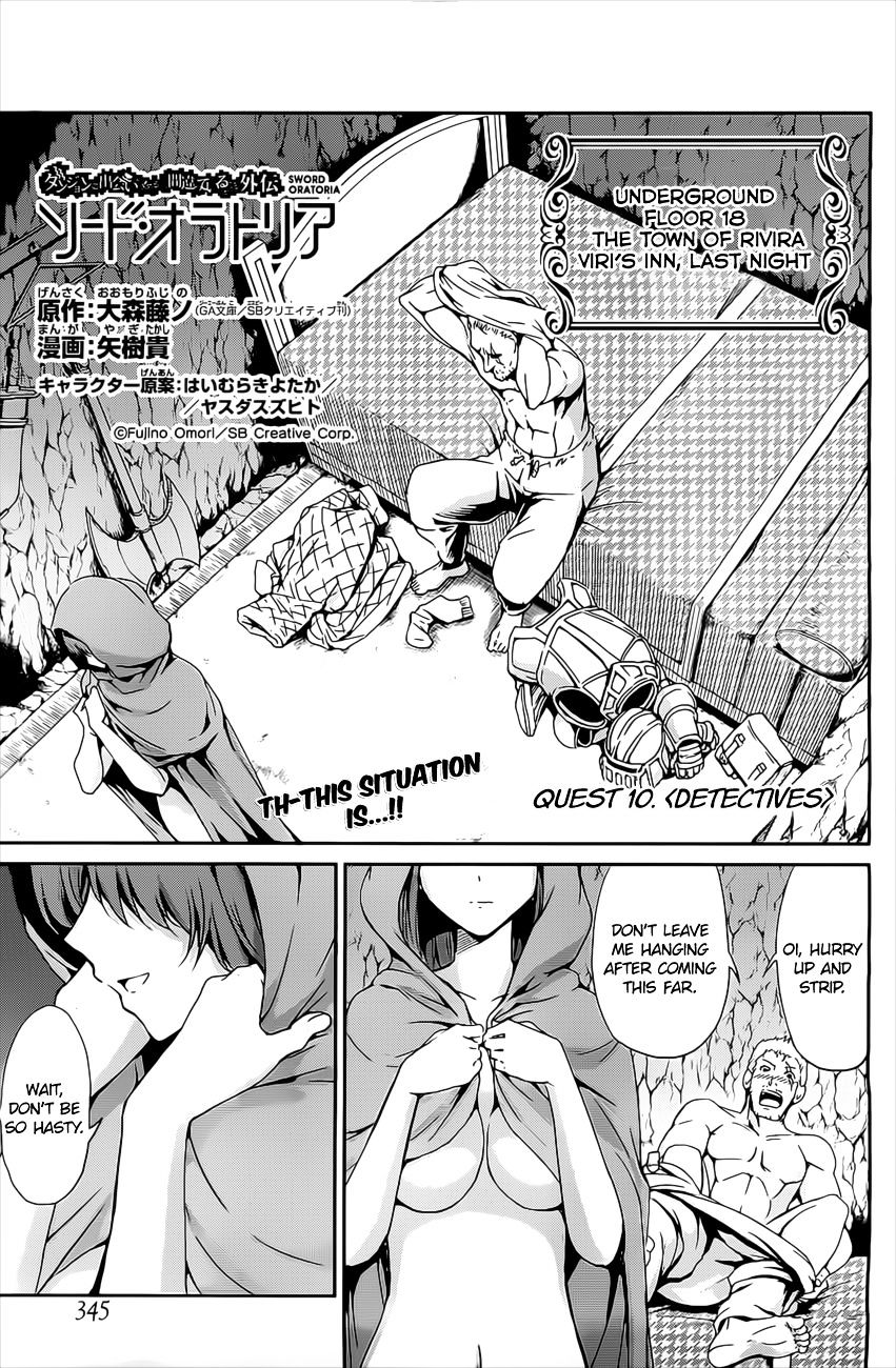 Dungeon Ni Deai O Motomeru No Wa Machigatte Iru Darou Ka Gaiden - Sword Oratoria - Chapter 10 :