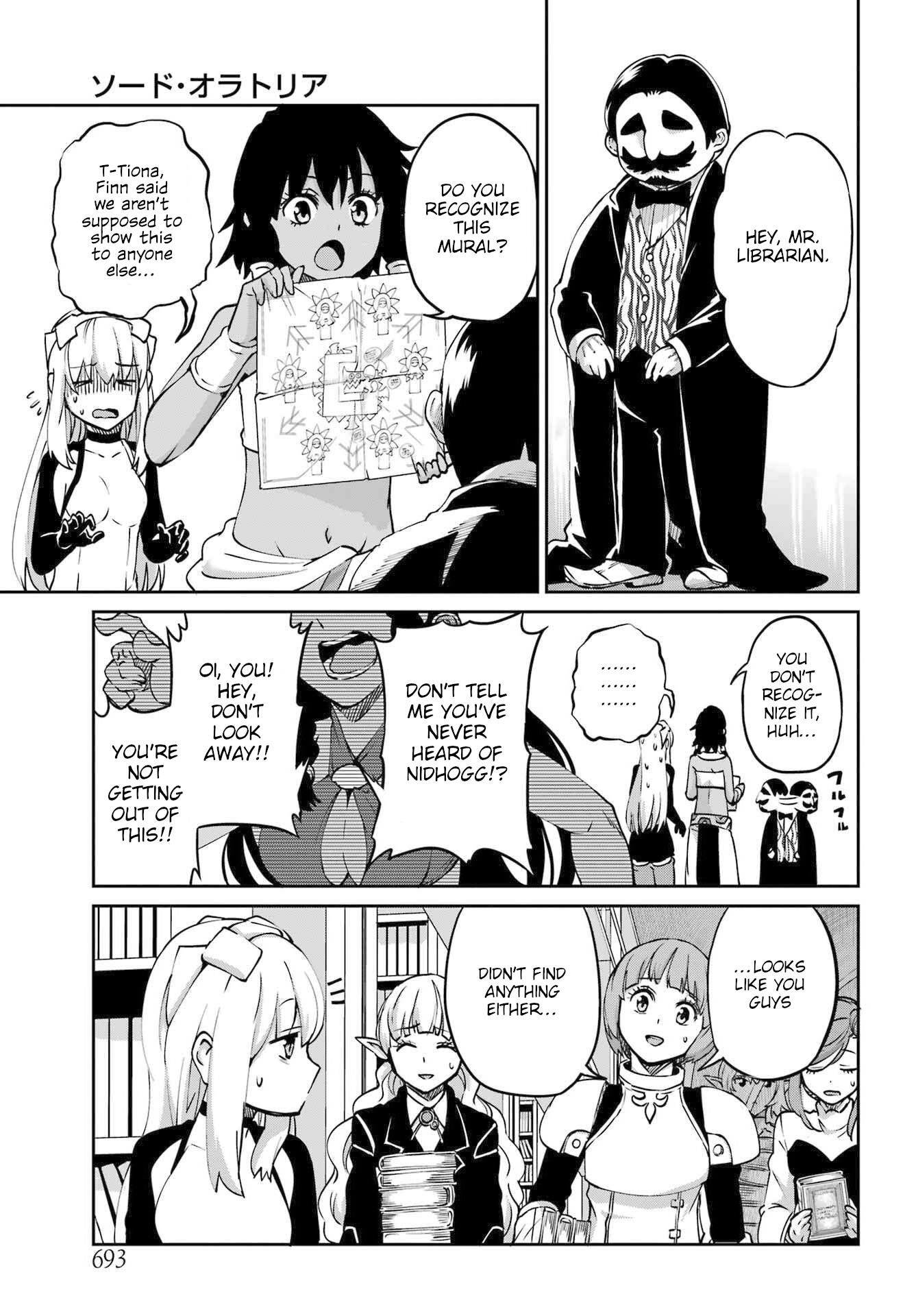 Dungeon Ni Deai O Motomeru No Wa Machigatte Iru Darou Ka Gaiden - Sword Oratoria - Chapter 113: Premonition