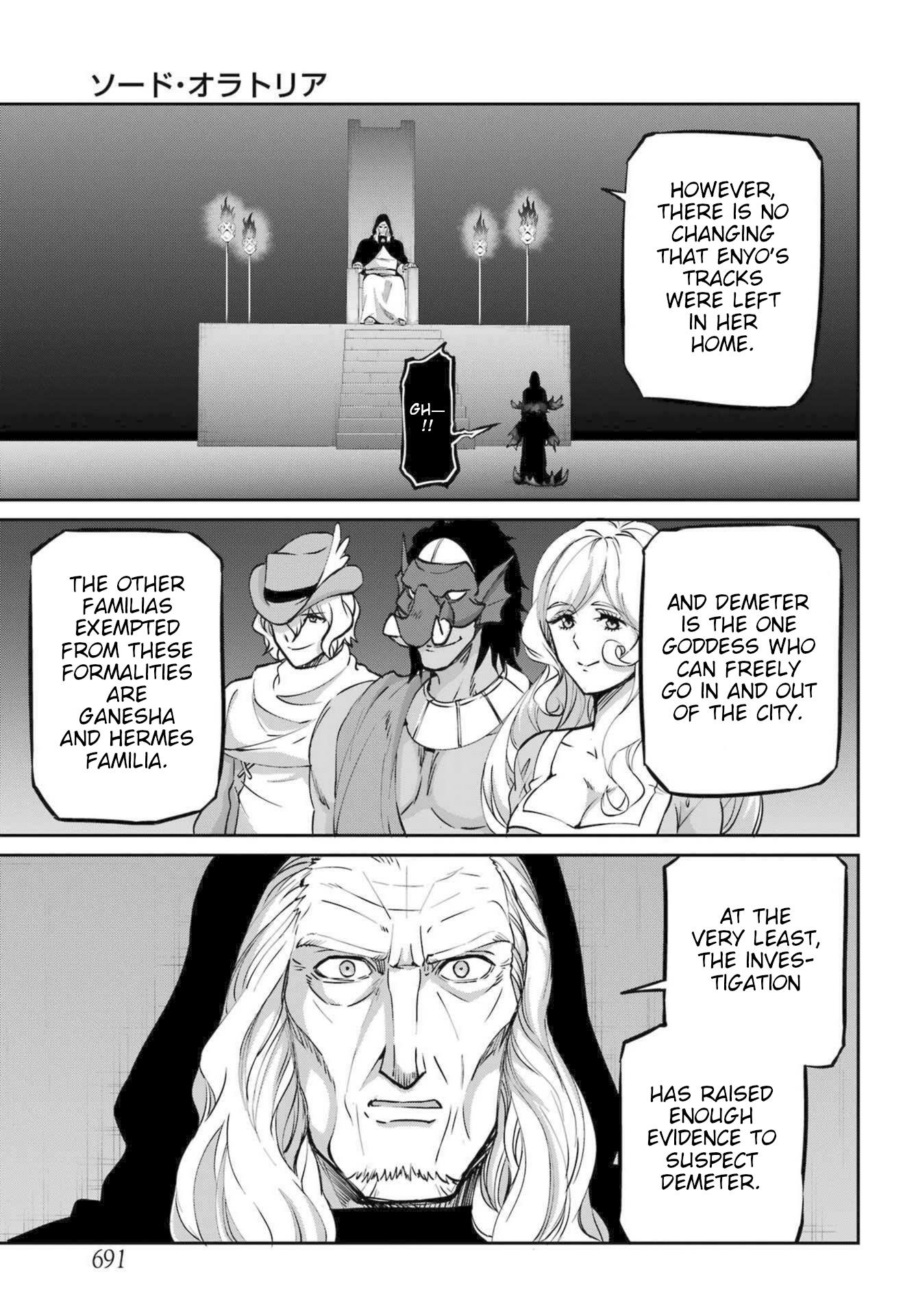 Dungeon Ni Deai O Motomeru No Wa Machigatte Iru Darou Ka Gaiden - Sword Oratoria - Chapter 112: Examination