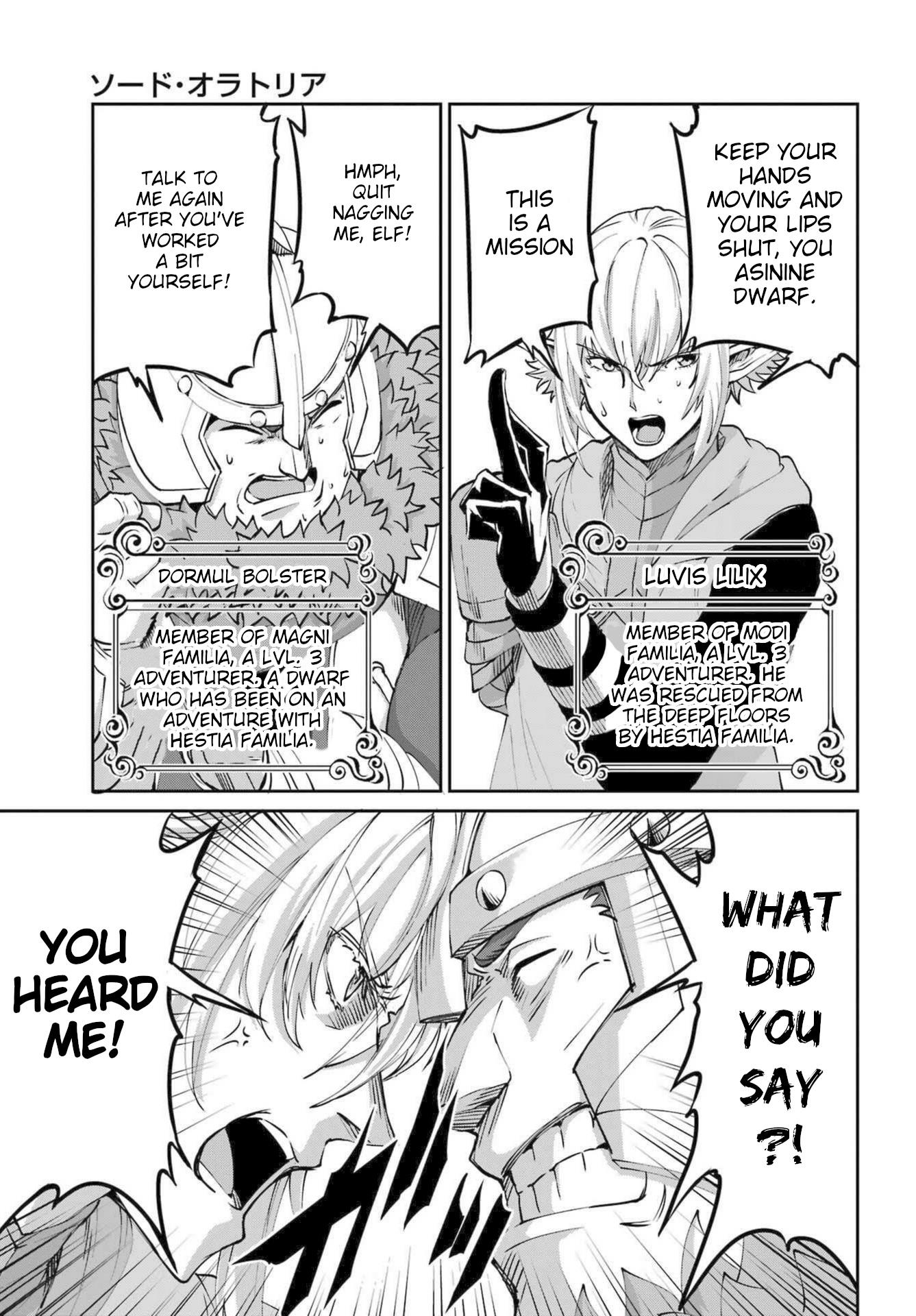 Dungeon Ni Deai O Motomeru No Wa Machigatte Iru Darou Ka Gaiden - Sword Oratoria - Chapter 112: Examination