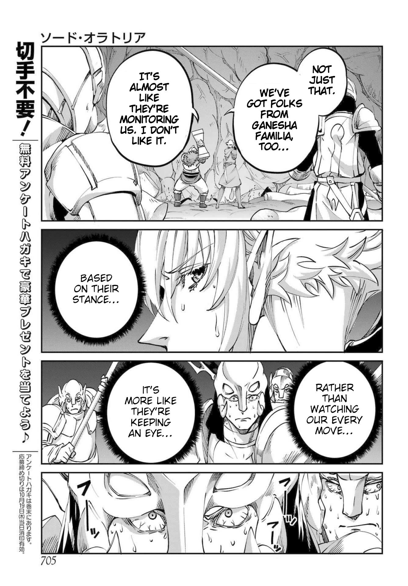 Dungeon Ni Deai O Motomeru No Wa Machigatte Iru Darou Ka Gaiden - Sword Oratoria - Chapter 112: Examination