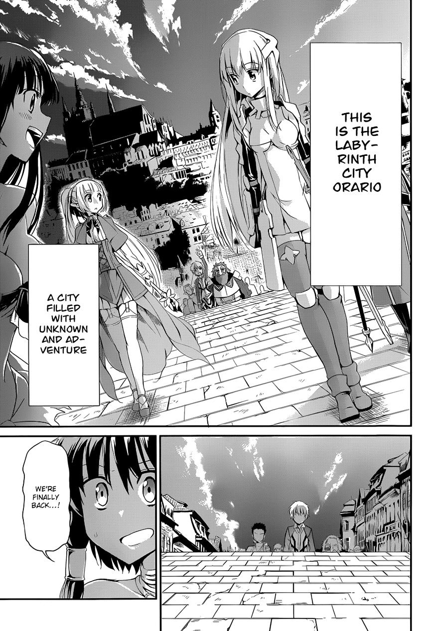 Dungeon Ni Deai O Motomeru No Wa Machigatte Iru Darou Ka Gaiden - Sword Oratoria - Chapter 4