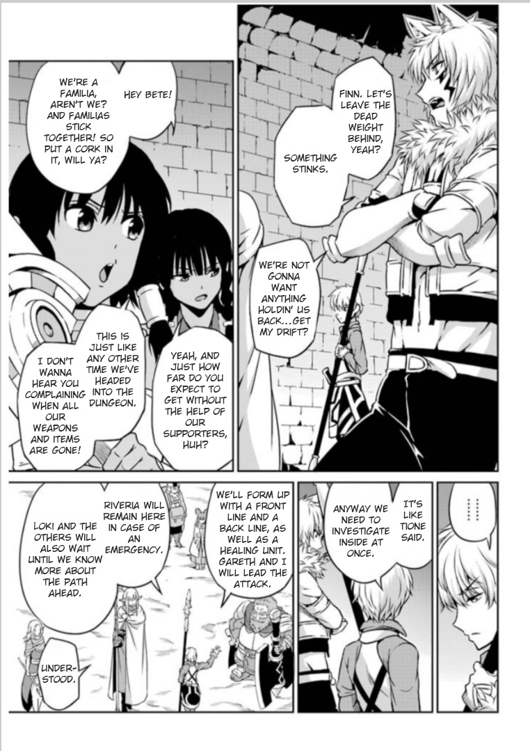 Dungeon Ni Deai O Motomeru No Wa Machigatte Iru Darou Ka Gaiden - Sword Oratoria - Chapter 61: Another Dungeon