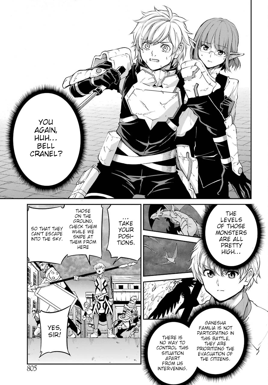 Dungeon Ni Deai O Motomeru No Wa Machigatte Iru Darou Ka Gaiden - Sword Oratoria - Chapter 93: The Hand Of God