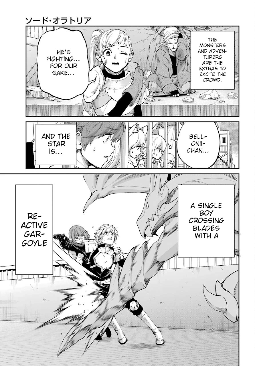 Dungeon Ni Deai O Motomeru No Wa Machigatte Iru Darou Ka Gaiden - Sword Oratoria - Chapter 93: The Hand Of God