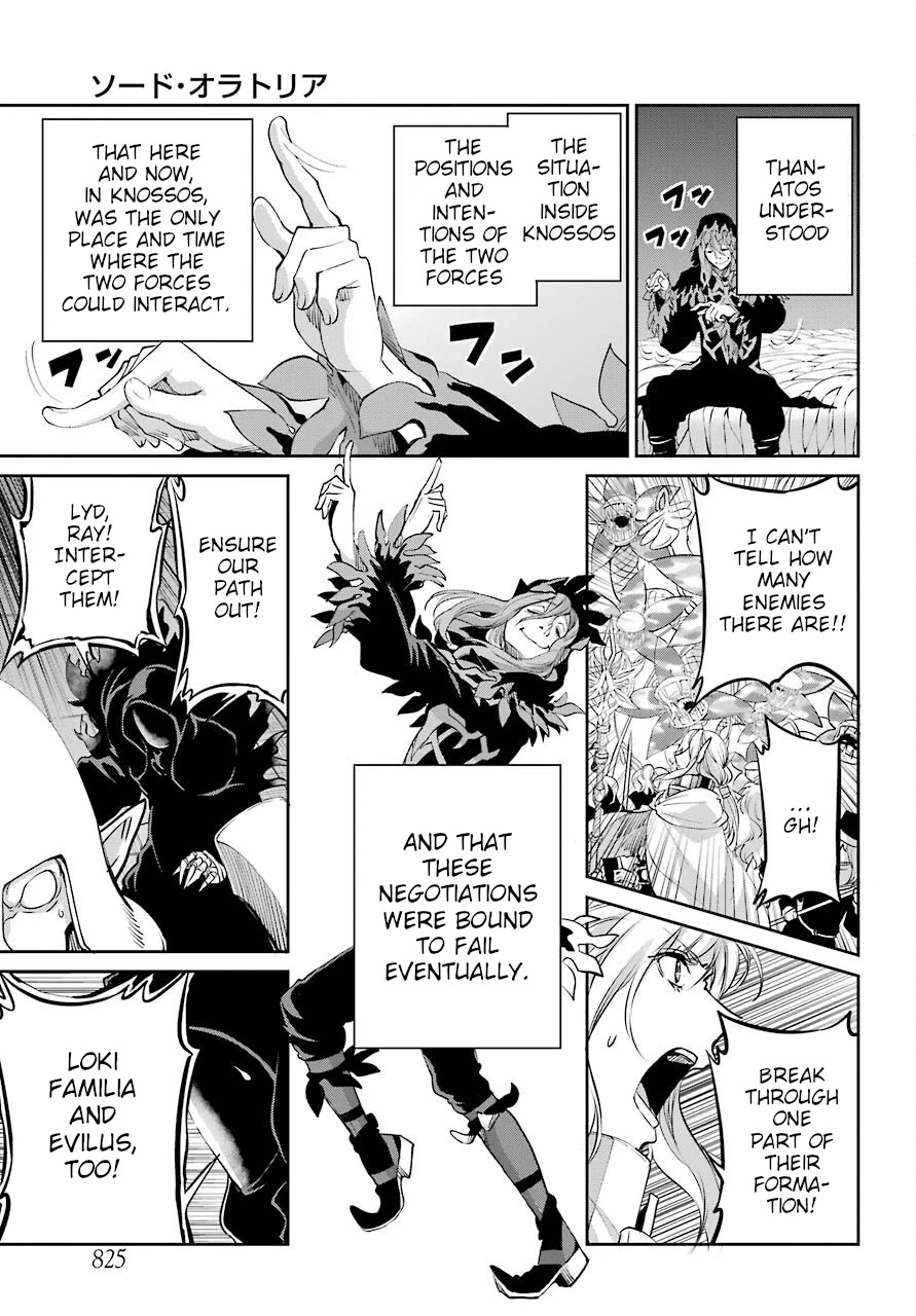 Dungeon Ni Deai O Motomeru No Wa Machigatte Iru Darou Ka Gaiden - Sword Oratoria - Chapter 93: The Hand Of God