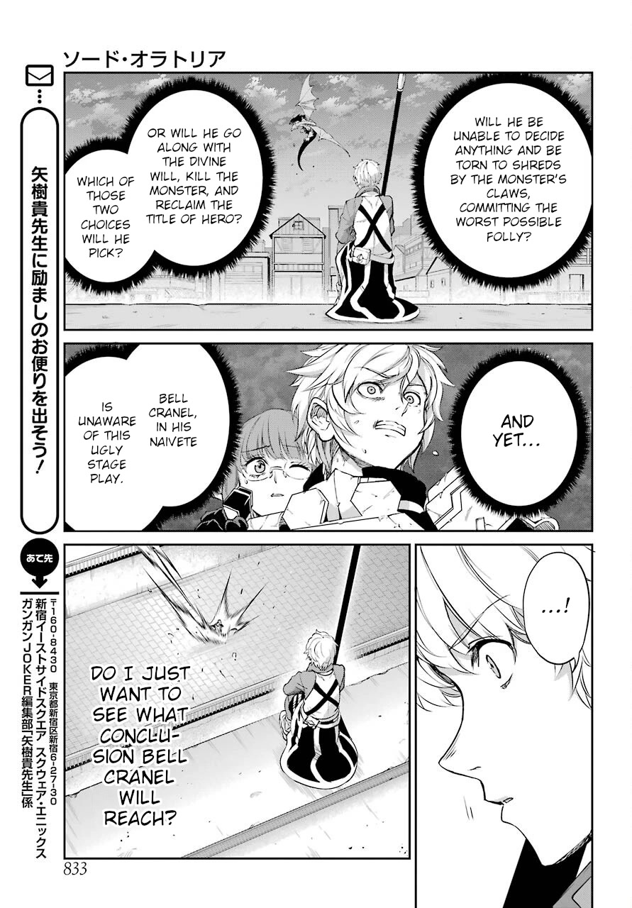 Dungeon Ni Deai O Motomeru No Wa Machigatte Iru Darou Ka Gaiden - Sword Oratoria - Chapter 93: The Hand Of God