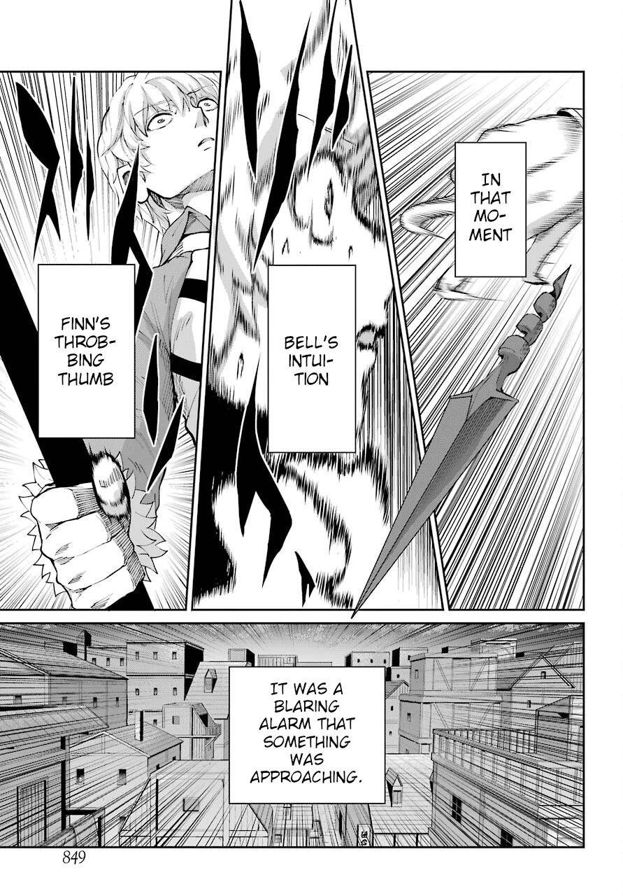 Dungeon Ni Deai O Motomeru No Wa Machigatte Iru Darou Ka Gaiden - Sword Oratoria - Chapter 93: The Hand Of God