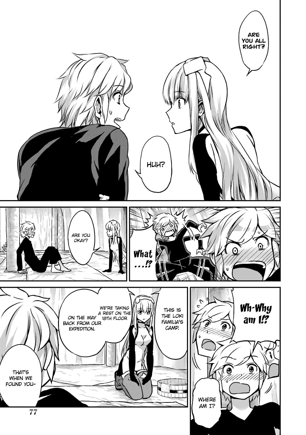 Dungeon Ni Deai O Motomeru No Wa Machigatte Iru Darou Ka Gaiden - Sword Oratoria - Chapter 43: Healthy Day