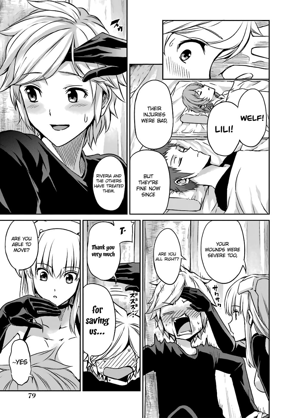 Dungeon Ni Deai O Motomeru No Wa Machigatte Iru Darou Ka Gaiden - Sword Oratoria - Chapter 43: Healthy Day