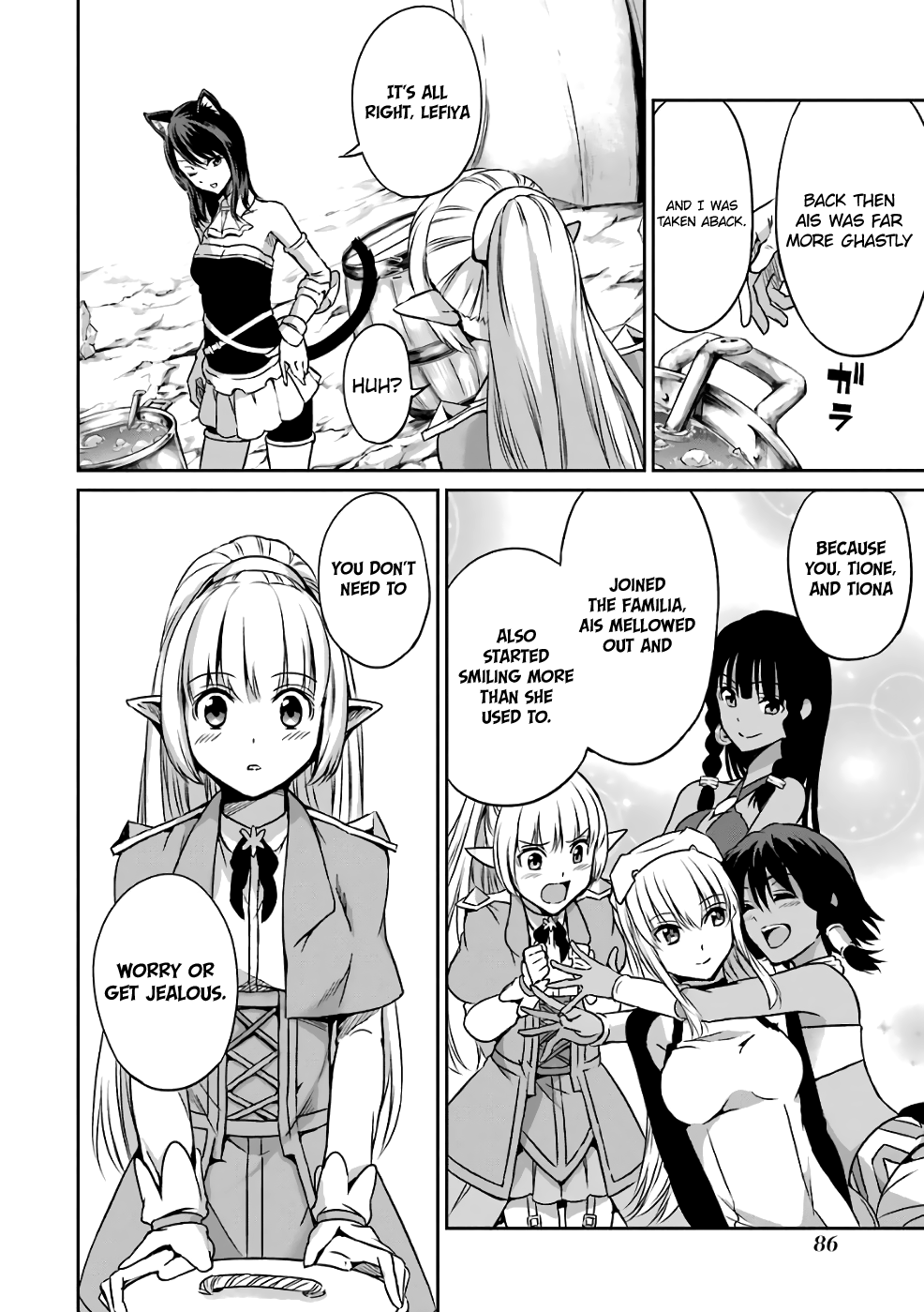 Dungeon Ni Deai O Motomeru No Wa Machigatte Iru Darou Ka Gaiden - Sword Oratoria - Chapter 43: Healthy Day