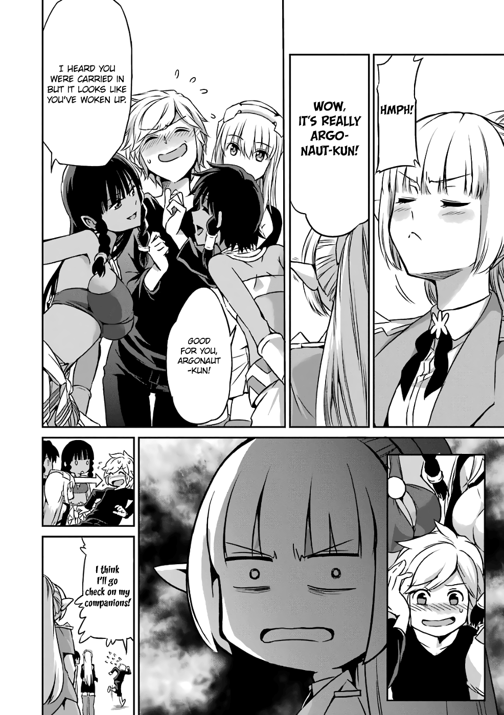 Dungeon Ni Deai O Motomeru No Wa Machigatte Iru Darou Ka Gaiden - Sword Oratoria - Chapter 43: Healthy Day