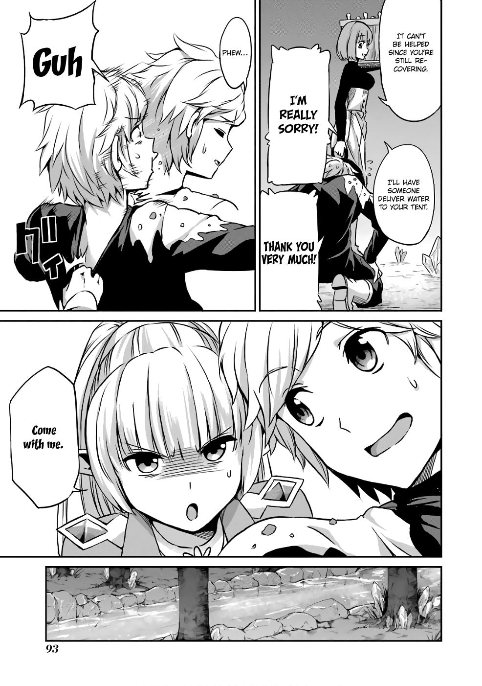 Dungeon Ni Deai O Motomeru No Wa Machigatte Iru Darou Ka Gaiden - Sword Oratoria - Chapter 43: Healthy Day