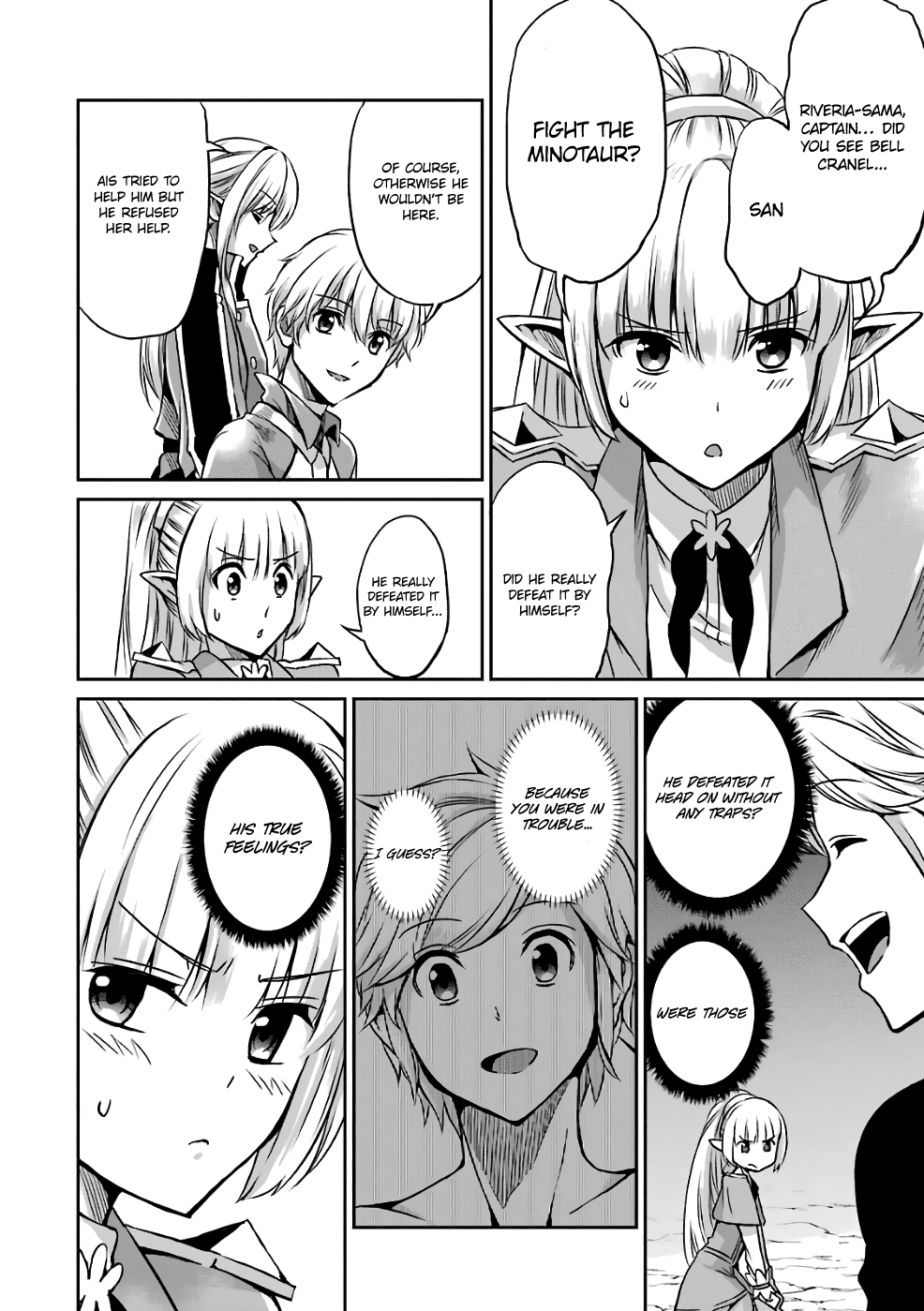 Dungeon Ni Deai O Motomeru No Wa Machigatte Iru Darou Ka Gaiden - Sword Oratoria - Chapter 43: Healthy Day