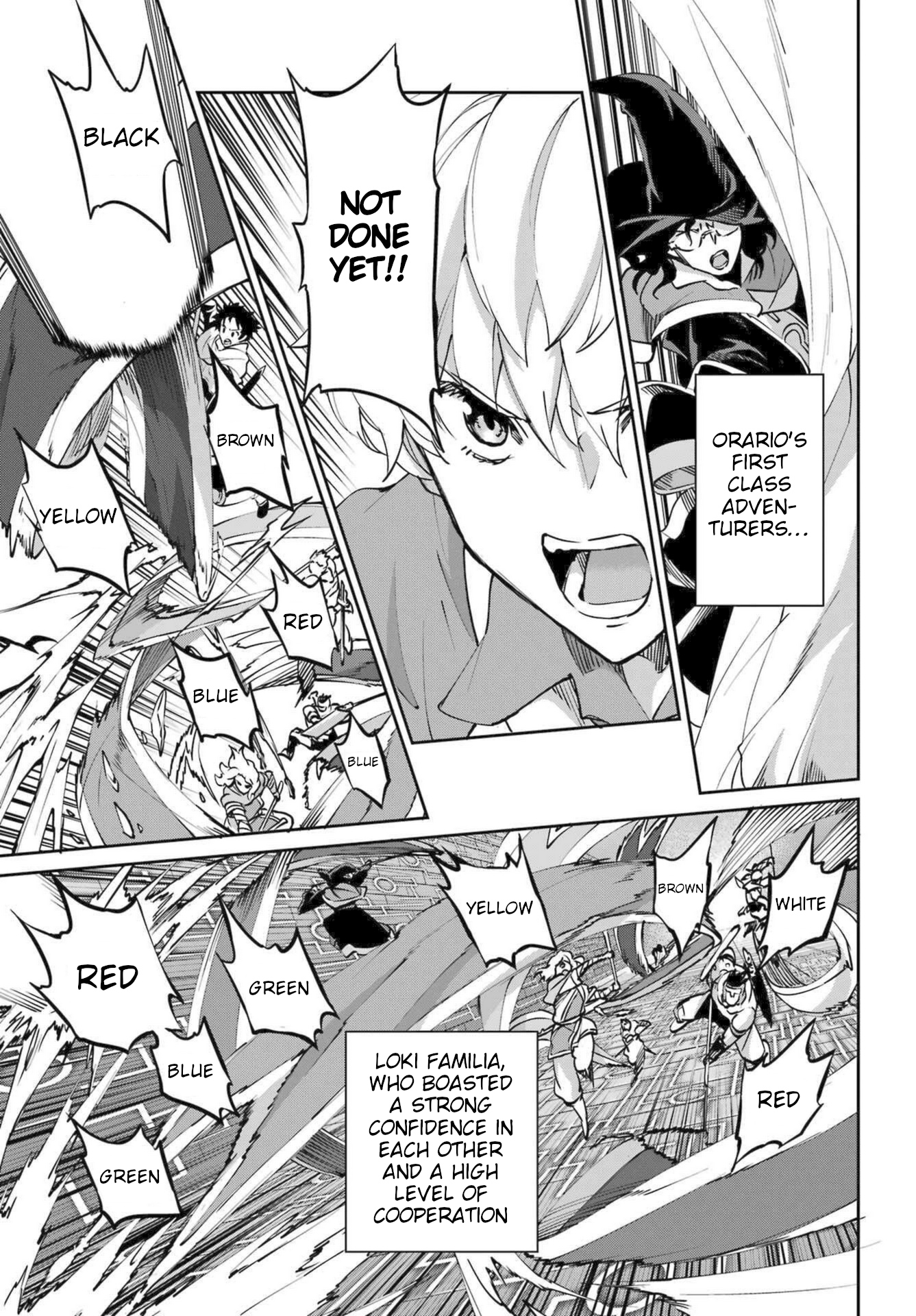 Dungeon Ni Deai O Motomeru No Wa Machigatte Iru Darou Ka Gaiden - Sword Oratoria - Chapter 117: Die Hard