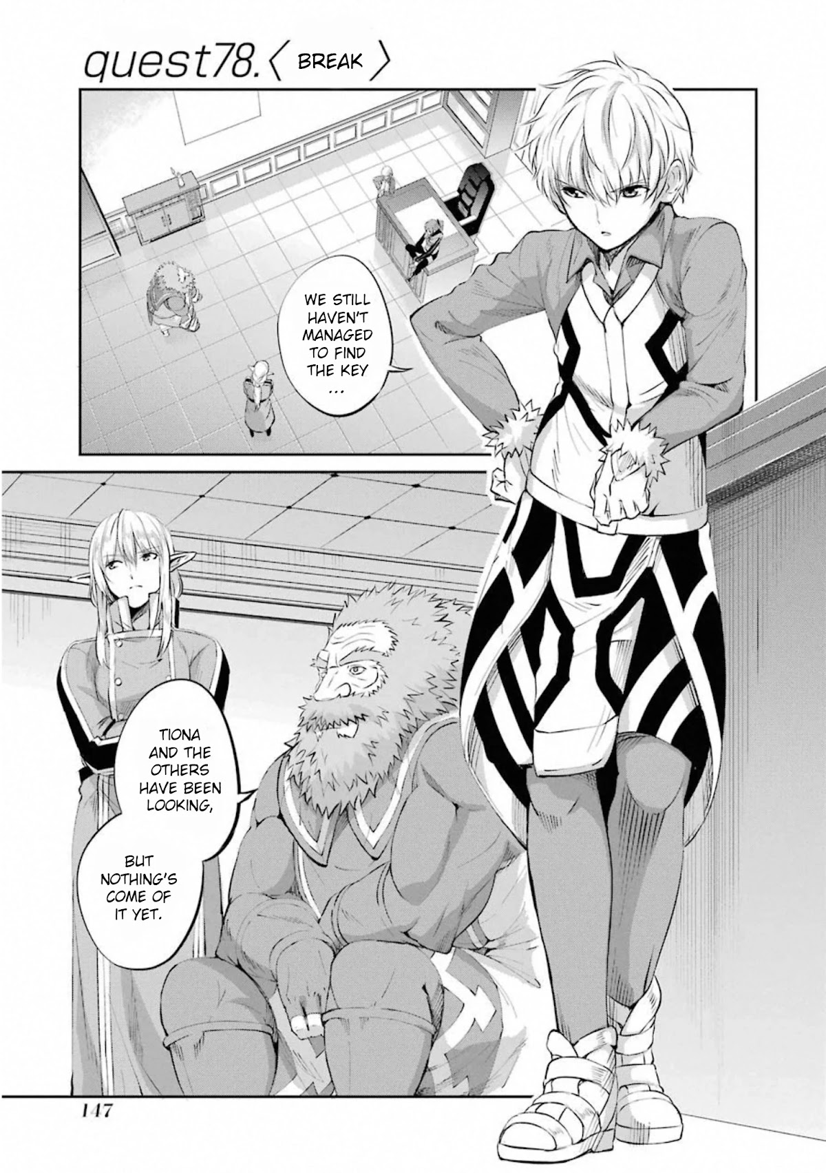 Dungeon Ni Deai O Motomeru No Wa Machigatte Iru Darou Ka Gaiden - Sword Oratoria - Chapter 78: Break