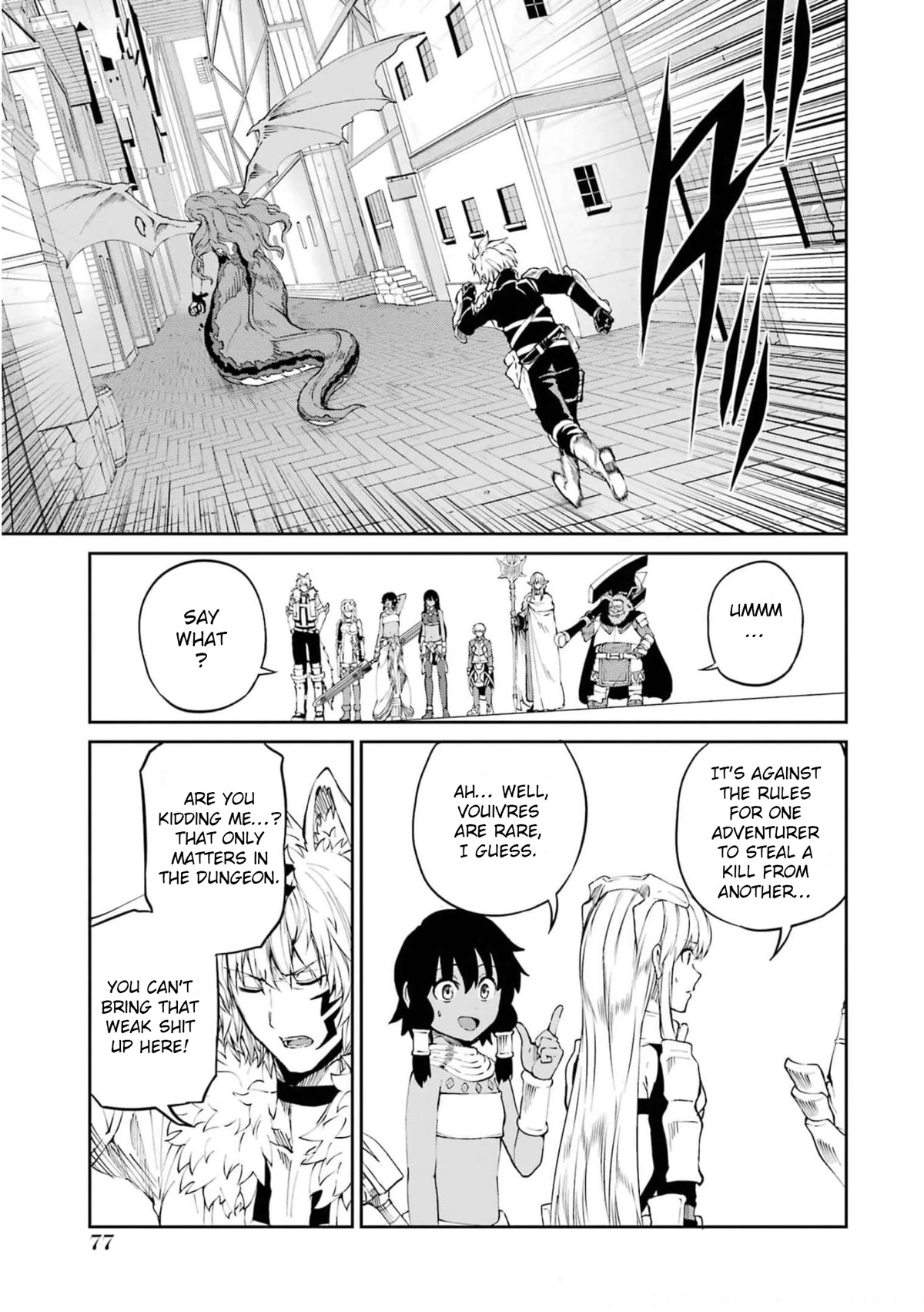 Dungeon Ni Deai O Motomeru No Wa Machigatte Iru Darou Ka Gaiden - Sword Oratoria - Chapter 80: Corrupt Hero