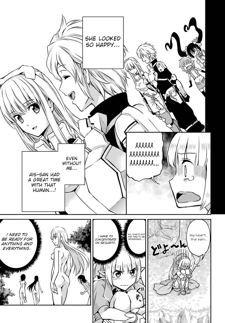 Dungeon Ni Deai O Motomeru No Wa Machigatte Iru Darou Ka Gaiden - Sword Oratoria - Chapter 45: Bath Time