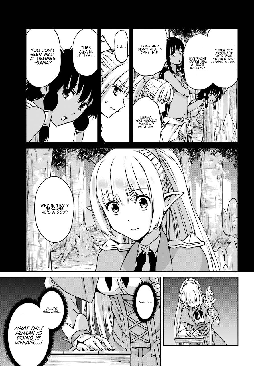 Dungeon Ni Deai O Motomeru No Wa Machigatte Iru Darou Ka Gaiden - Sword Oratoria - Chapter 45: Bath Time