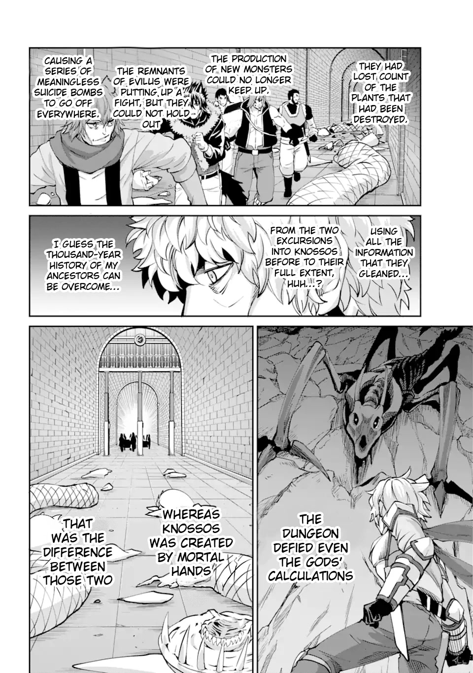 Dungeon Ni Deai O Motomeru No Wa Machigatte Iru Darou Ka Gaiden - Sword Oratoria - Chapter 102: Attack On Knossos