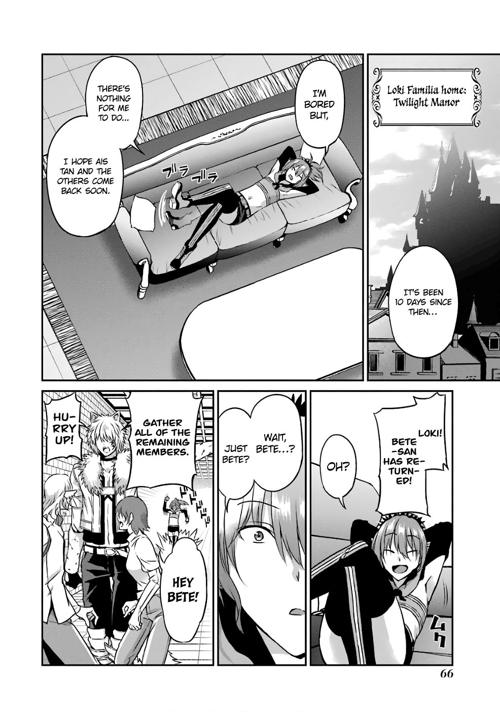 Dungeon Ni Deai O Motomeru No Wa Machigatte Iru Darou Ka Gaiden - Sword Oratoria - Chapter 42: Denatus