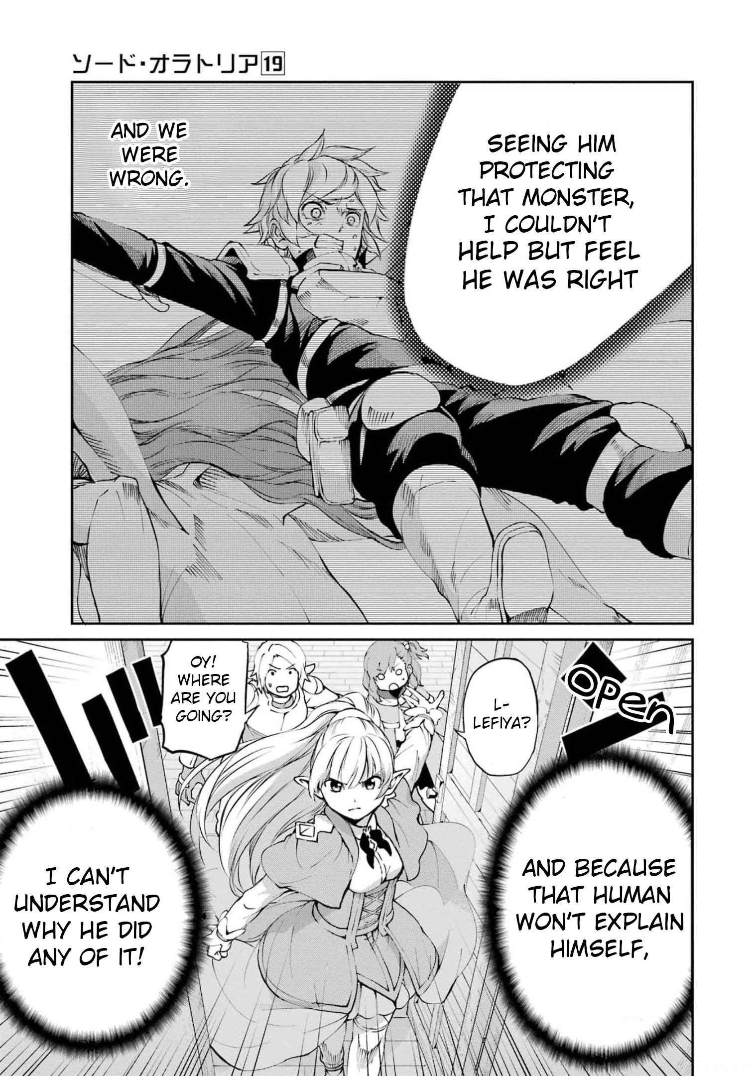 Dungeon Ni Deai O Motomeru No Wa Machigatte Iru Darou Ka Gaiden - Sword Oratoria - Chapter 82: Interrogation