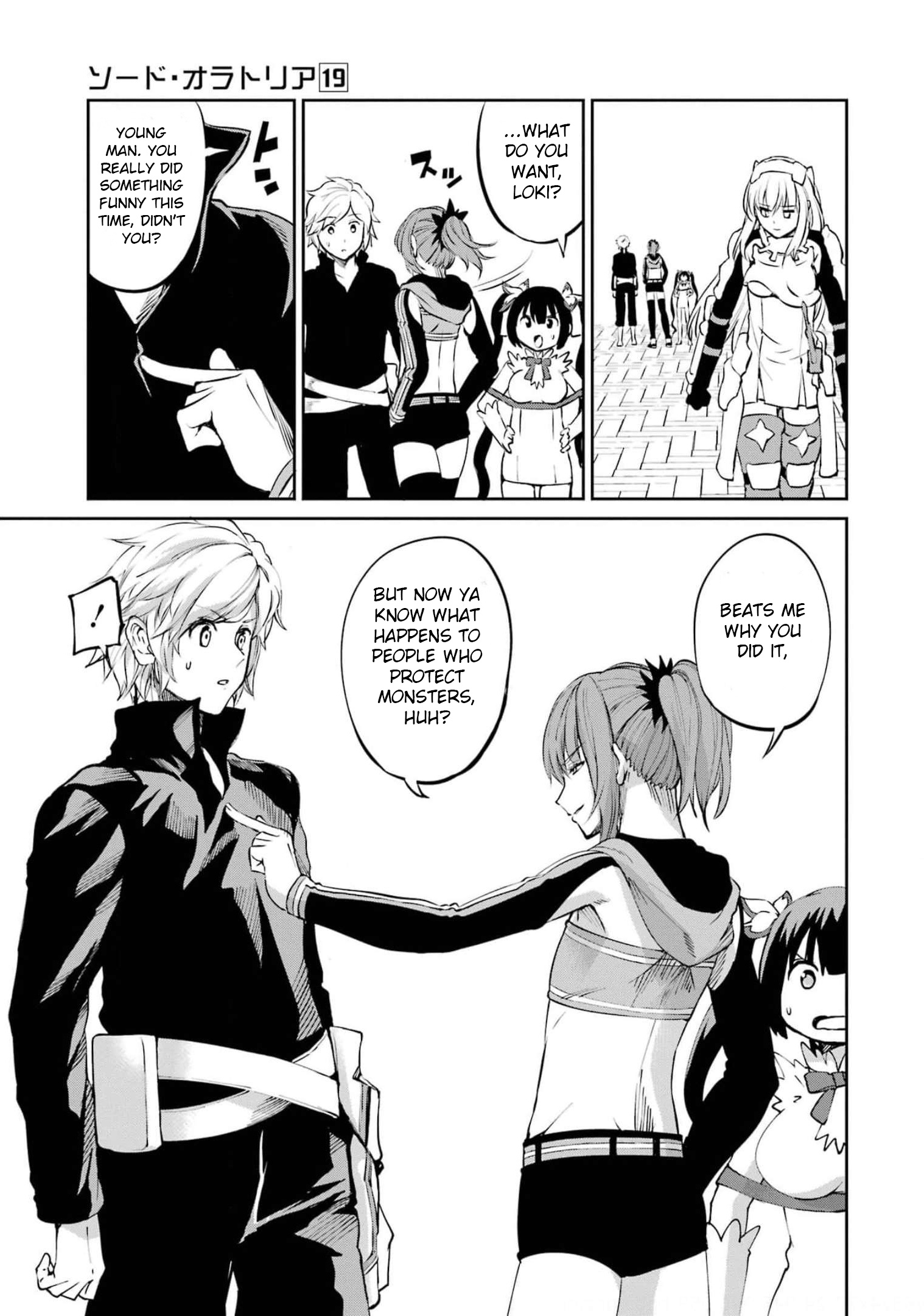 Dungeon Ni Deai O Motomeru No Wa Machigatte Iru Darou Ka Gaiden - Sword Oratoria - Chapter 82: Interrogation