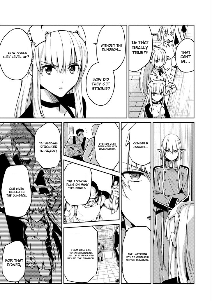 Dungeon Ni Deai O Motomeru No Wa Machigatte Iru Darou Ka Gaiden - Sword Oratoria - Chapter 50: Inquiry