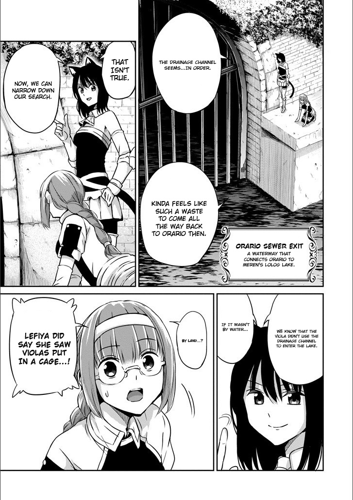 Dungeon Ni Deai O Motomeru No Wa Machigatte Iru Darou Ka Gaiden - Sword Oratoria - Chapter 50: Inquiry