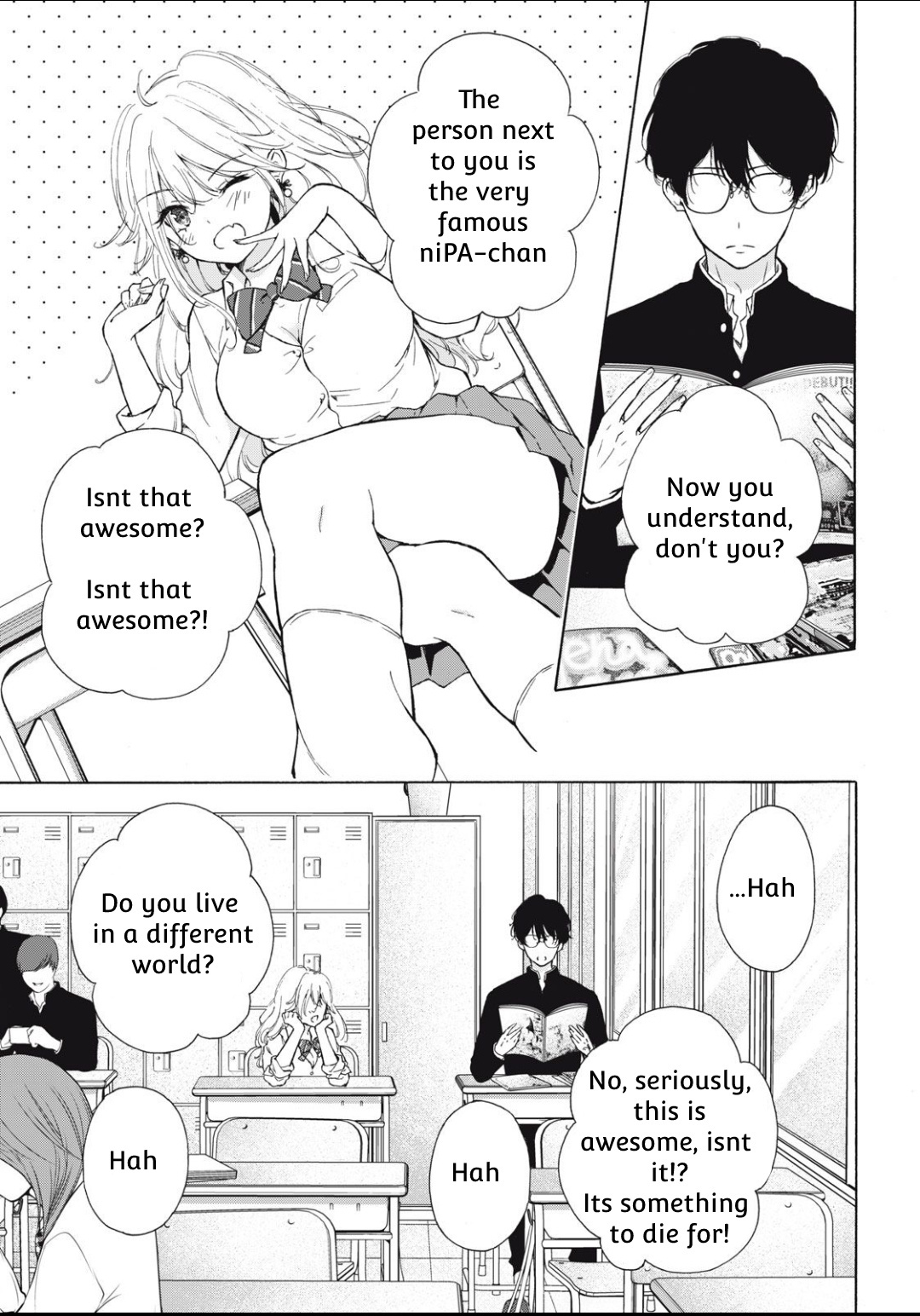 Gal Nipa-Chan Wa Semararetai - Vol.1 Chapter 2: Even Though I Wanted To Study